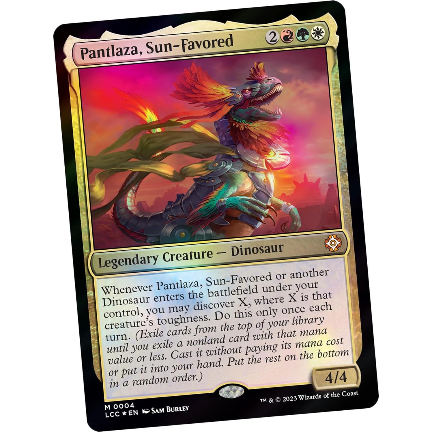 Baraja Commander Magic: The Gathering Veloci-ramp-tor 100 cartas