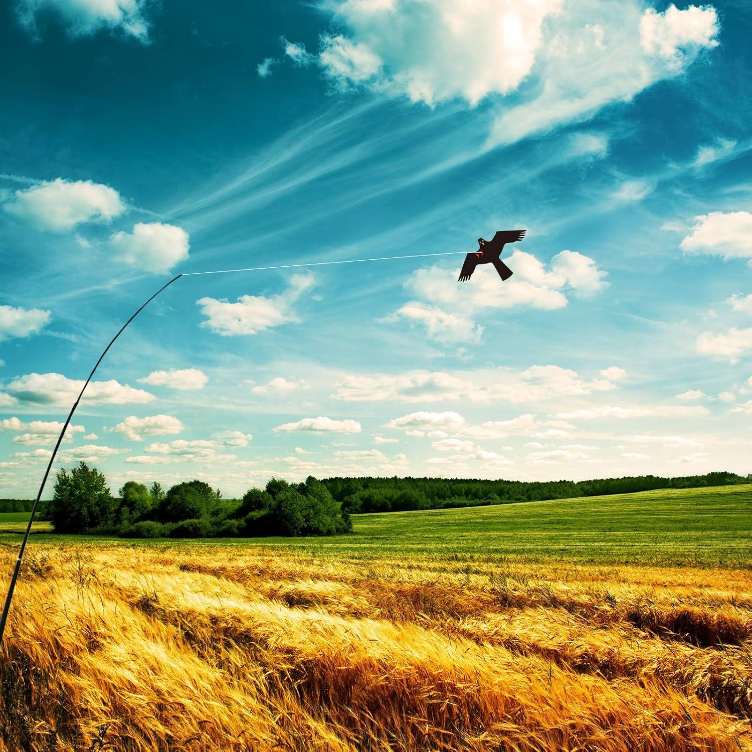 Cometa Ahuyentadora de Aves eyijklzo QN-HN 4m Nylon