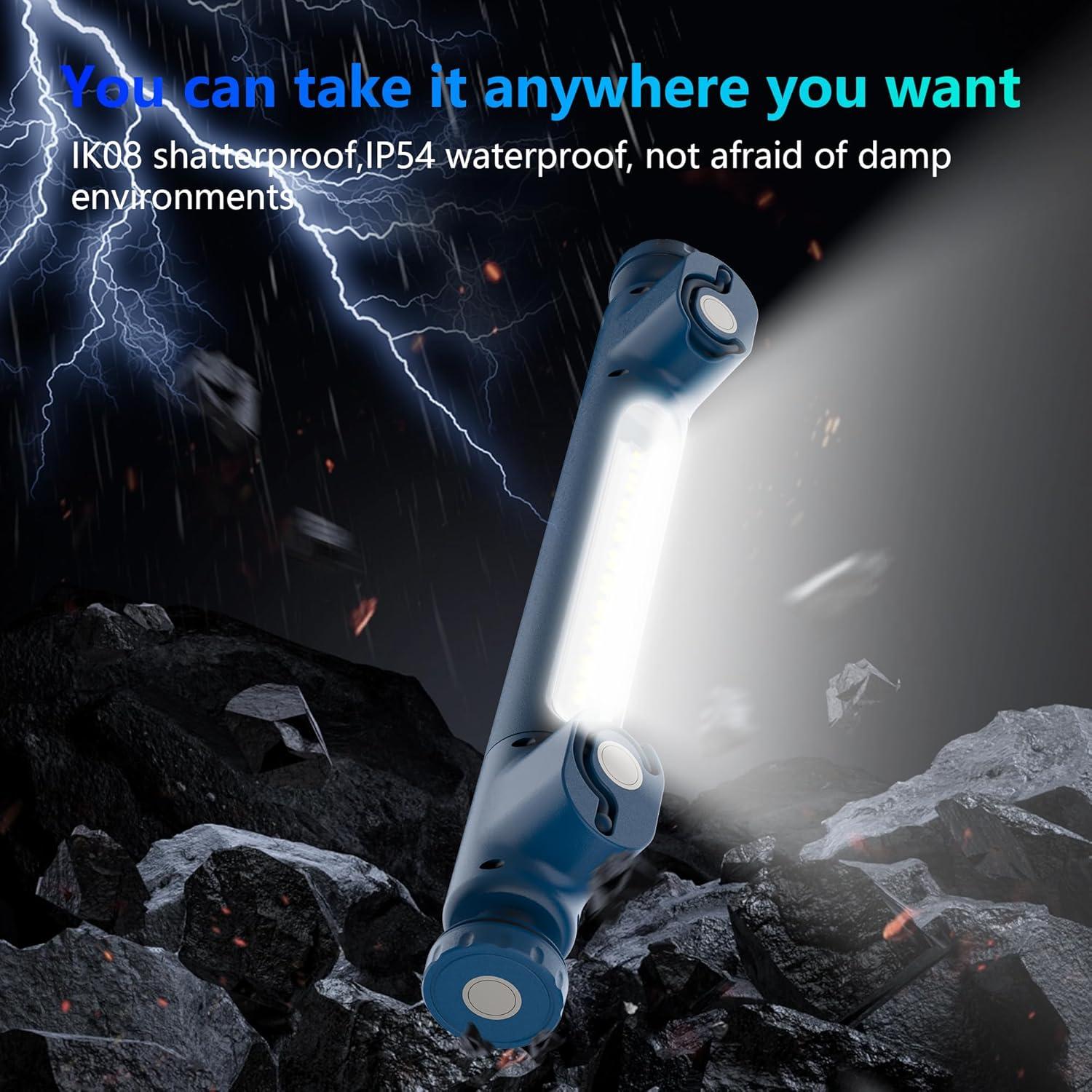 Luz de Trabajo Inalámbrica ORHOMELIFE 6000mAh 2500 Lumens