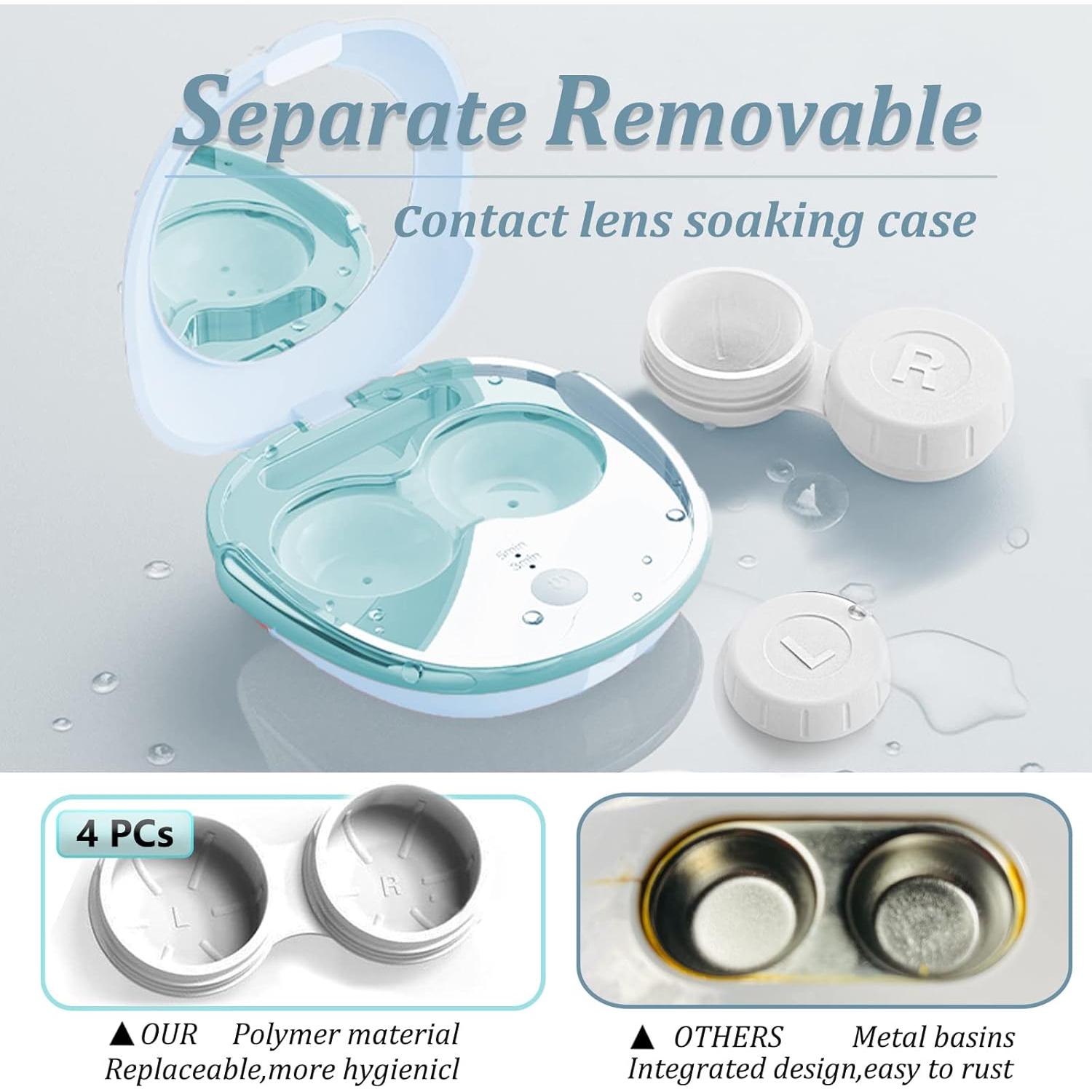 Limpiador Ultrasónico de Lentes de Contacto Vastsoon Azul