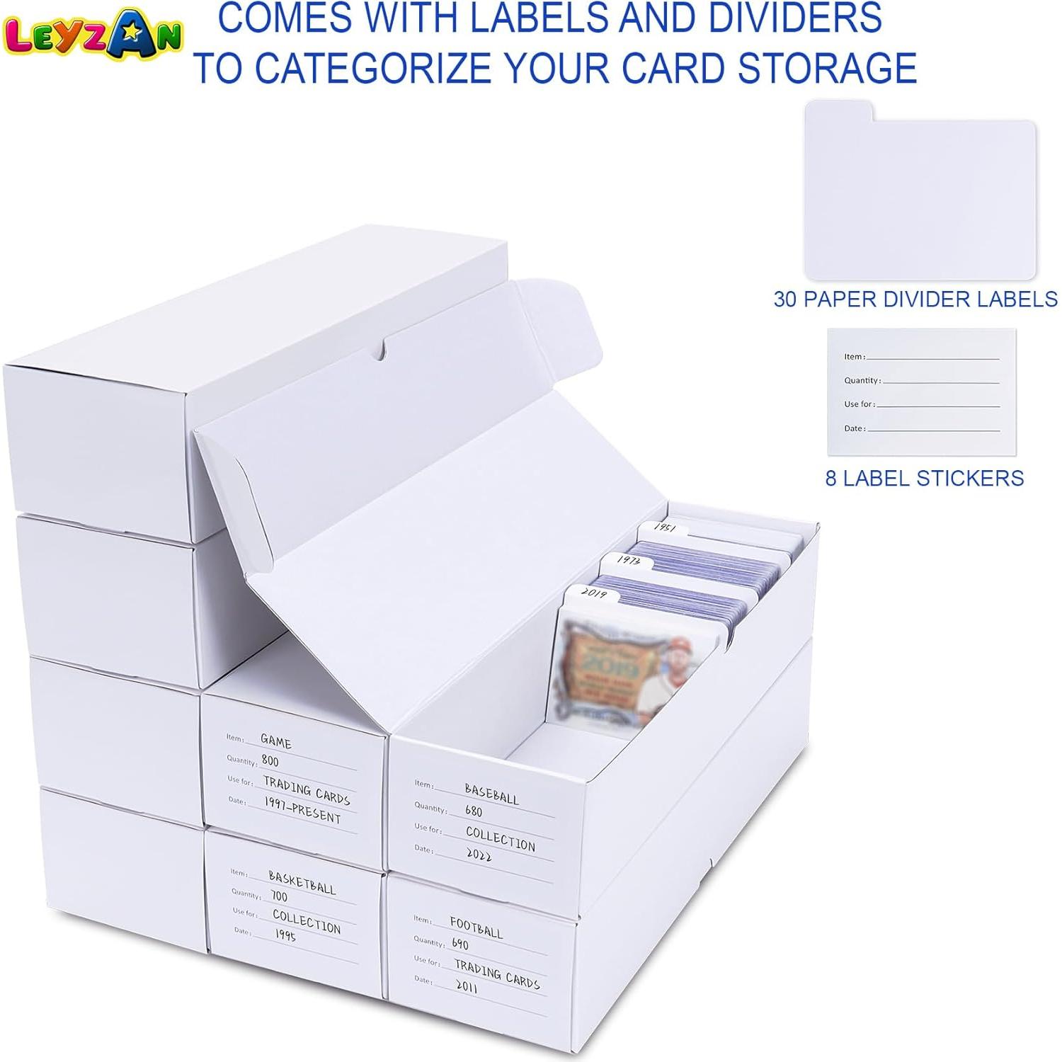 Caja de Almacenamiento Leyzan para 8000 Cartas de Juego