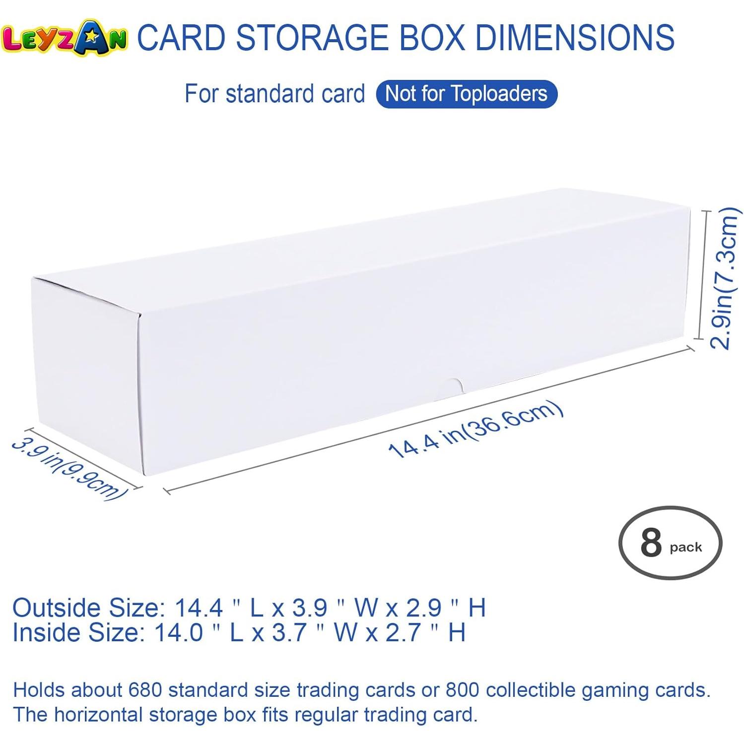 Caja de Almacenamiento Leyzan para 8000 Cartas de Juego