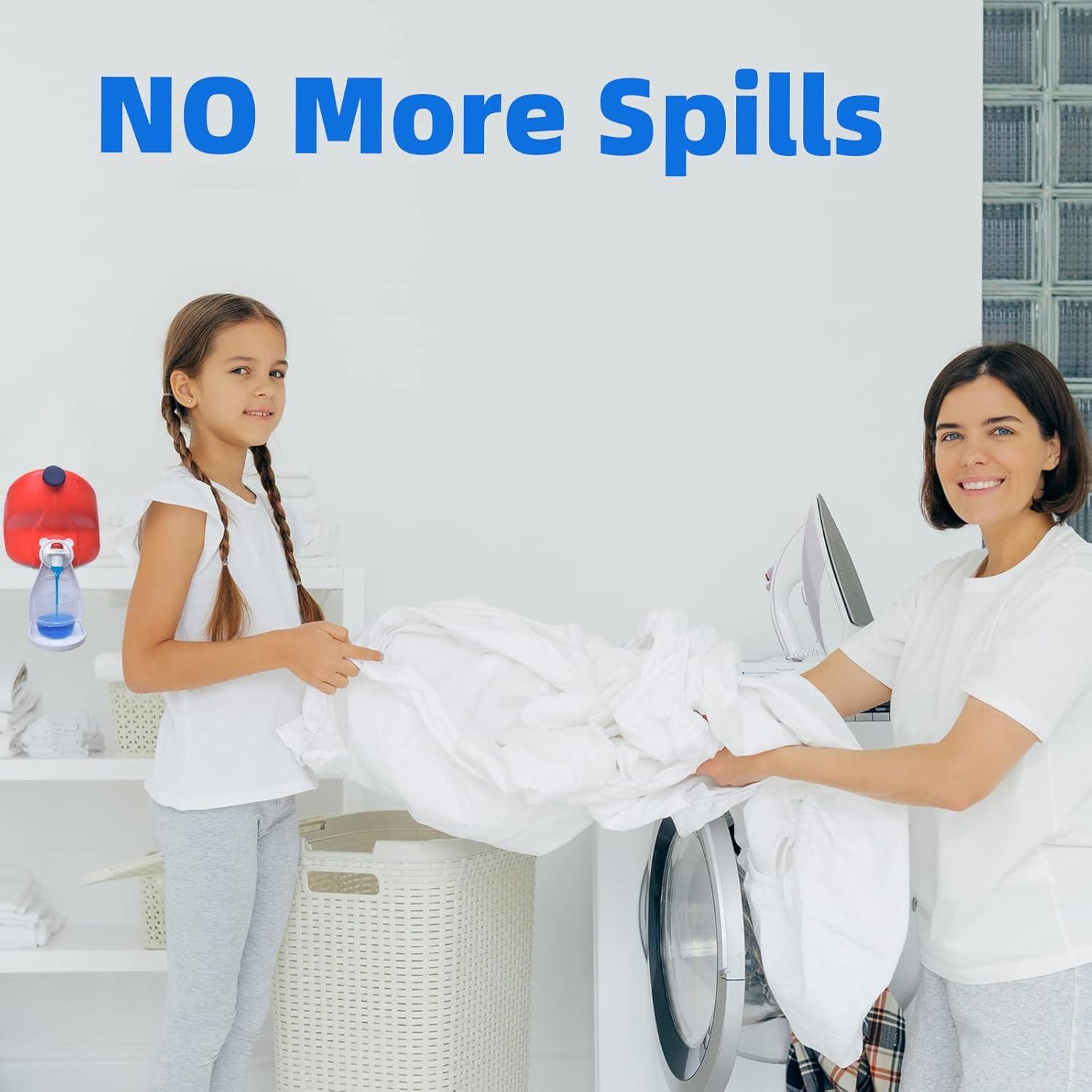 Soporte para Tazas de Detergente WitMonkey - 2 Piezas, Blanco