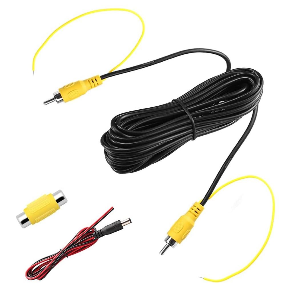 Cable RCA Doble Apantallado GreenYi 8M para Monitor y Cámara