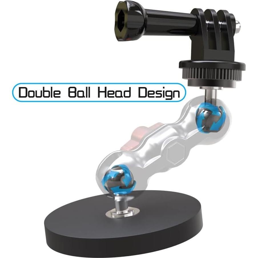 Soporte Magnético SUREWO para Cámara GoPro y DJI - 25kg