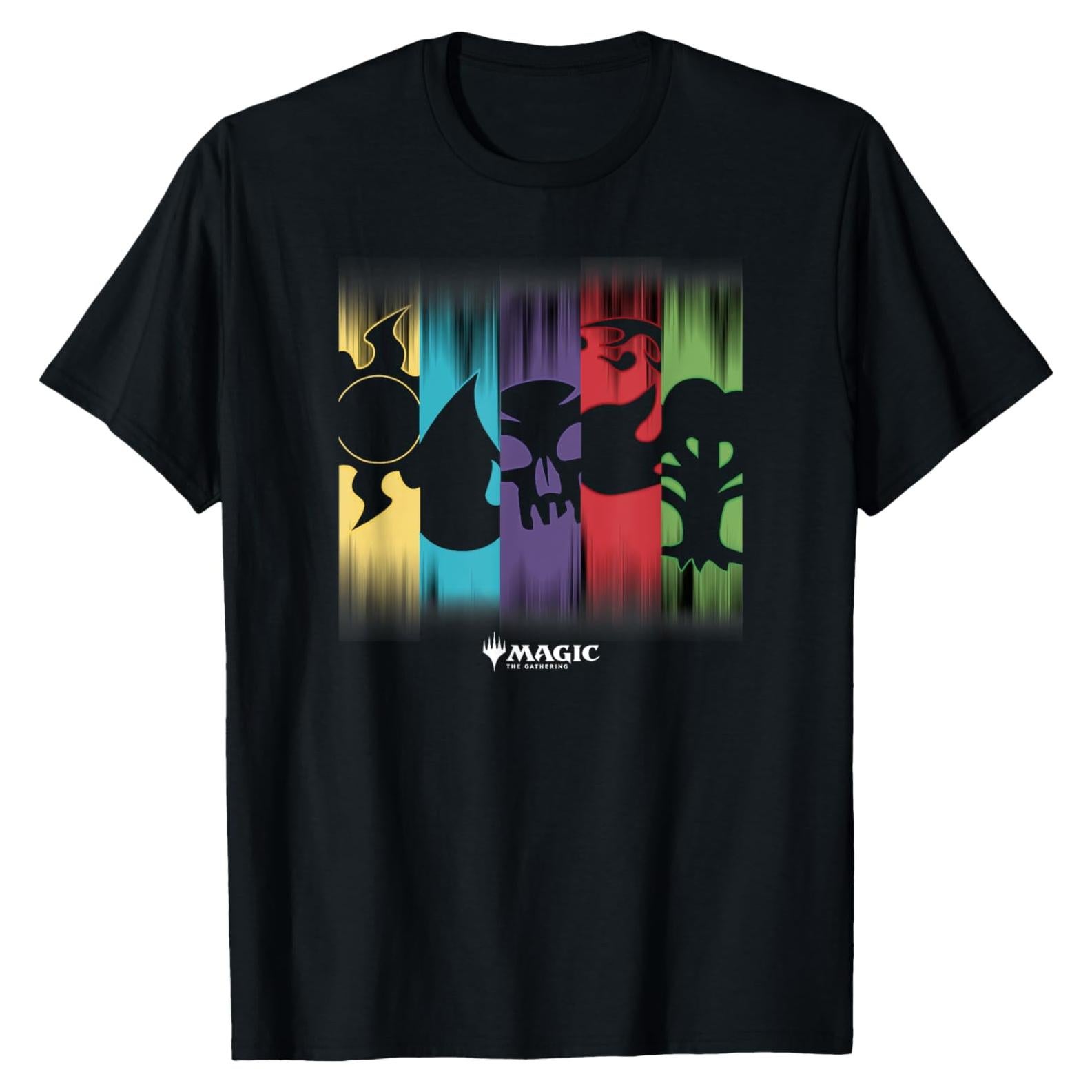 Camiseta gráfica Magic: The Gathering para hombres - Negro