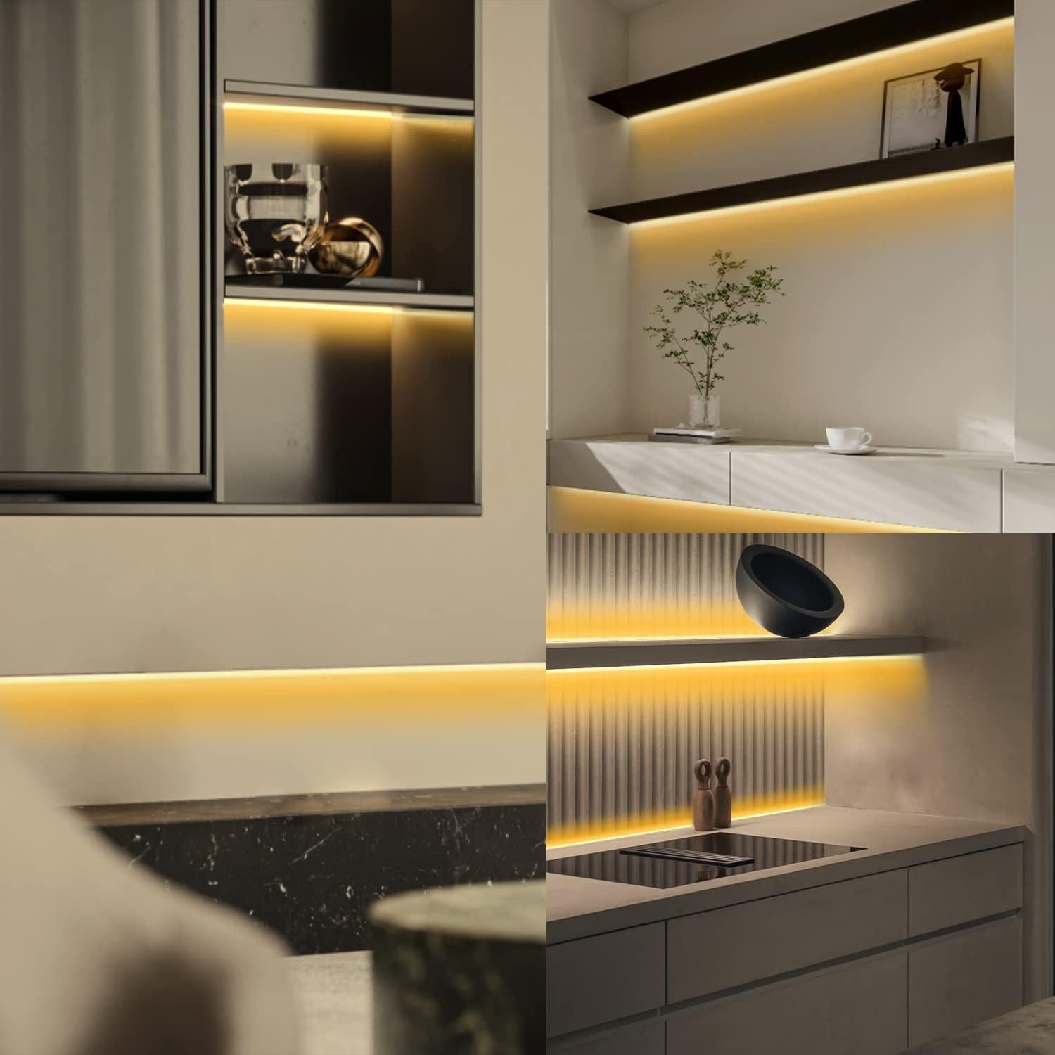 Luces de Cuerda LED GUOTONG 10m 600 LEDs Blancos Cálidos