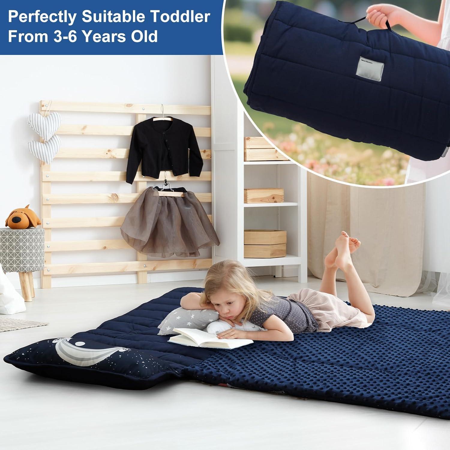 Manta de Siesta para Niños PHF Astronauta 127x51cm con Almohada