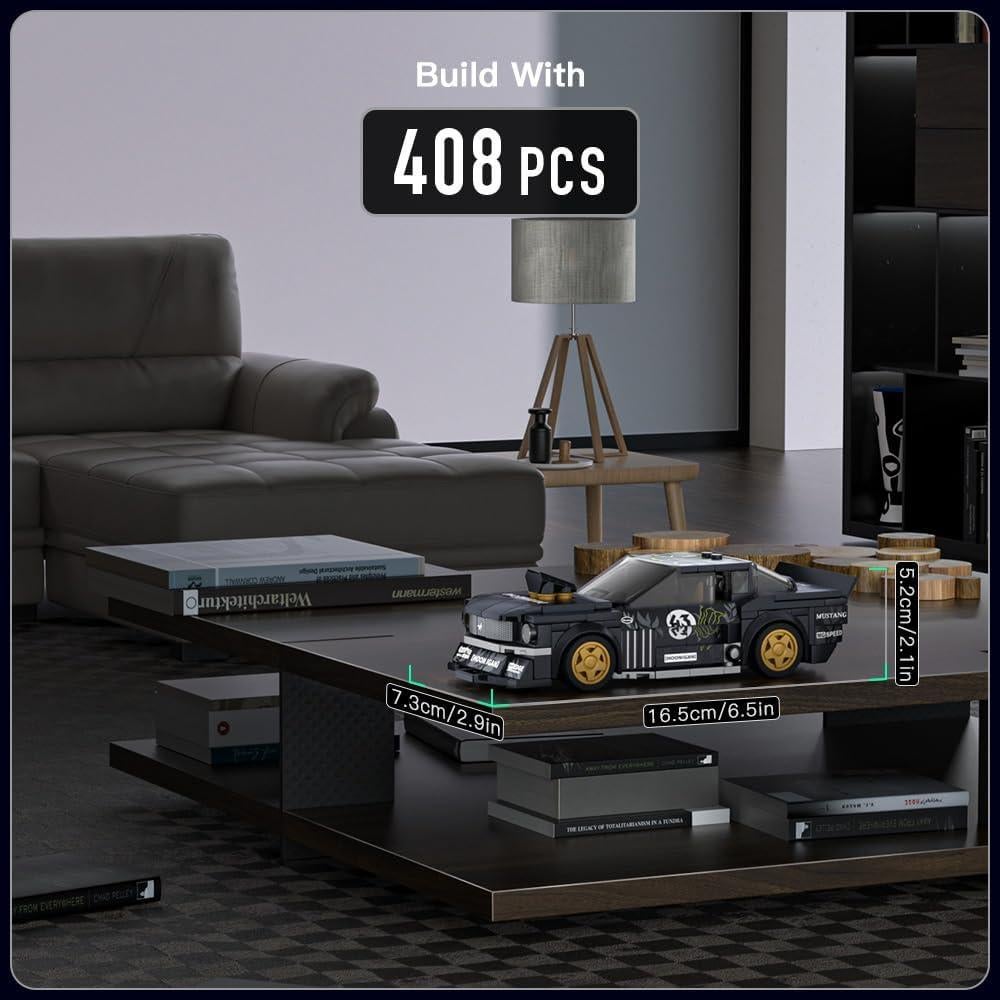 Juguete de Construcción Mould King D-Mustang 27024 408 Piezas