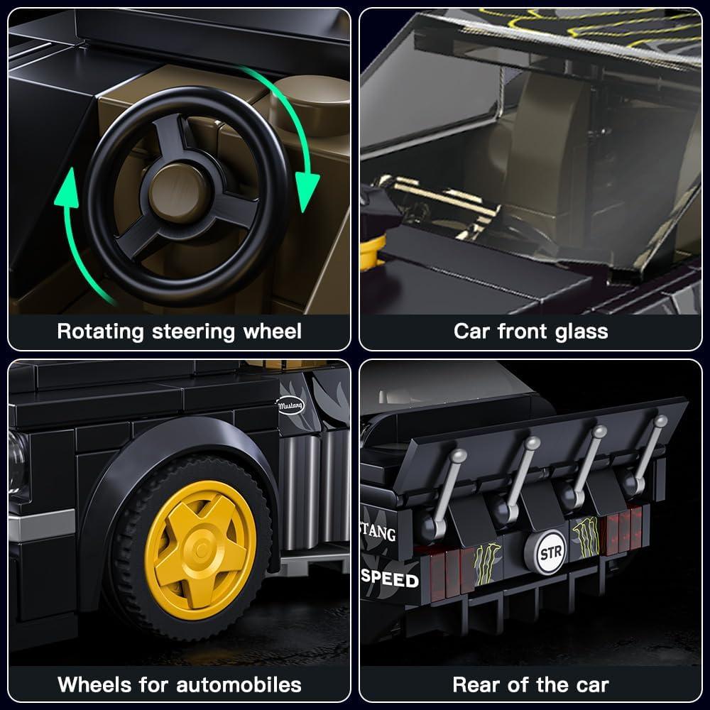 Juguete de Construcción Mould King D-Mustang 27024 408 Piezas