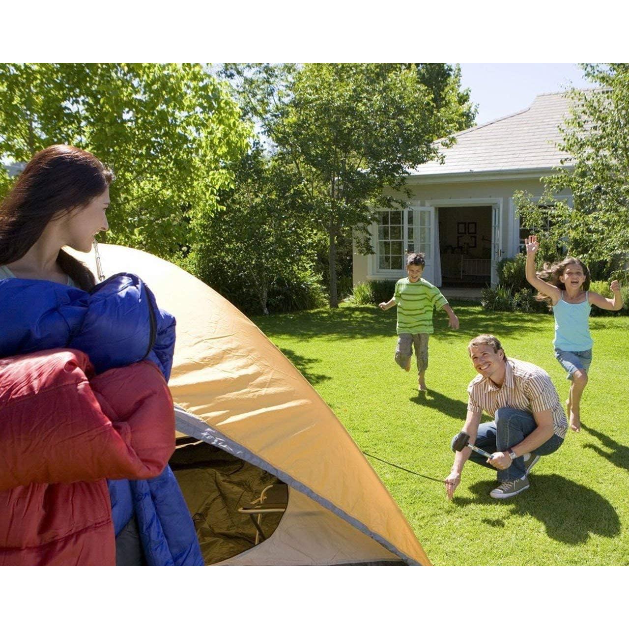 Estacas de Metal OK5STAR 23 cm Alta Resistencia - Paquete de 8