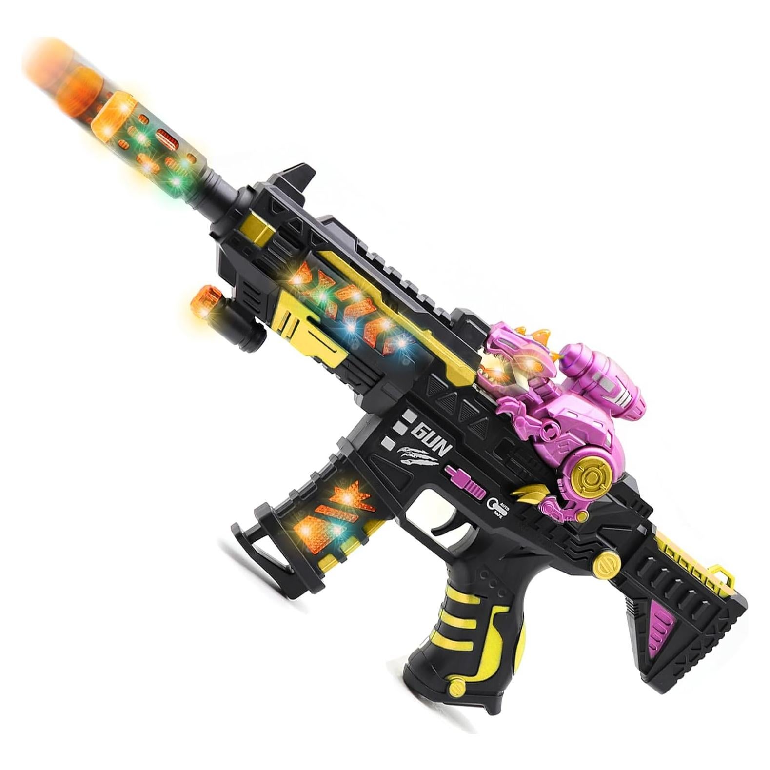 Pistola de Juguete Iluminada DaoDaoZhu con Sonido y Luz