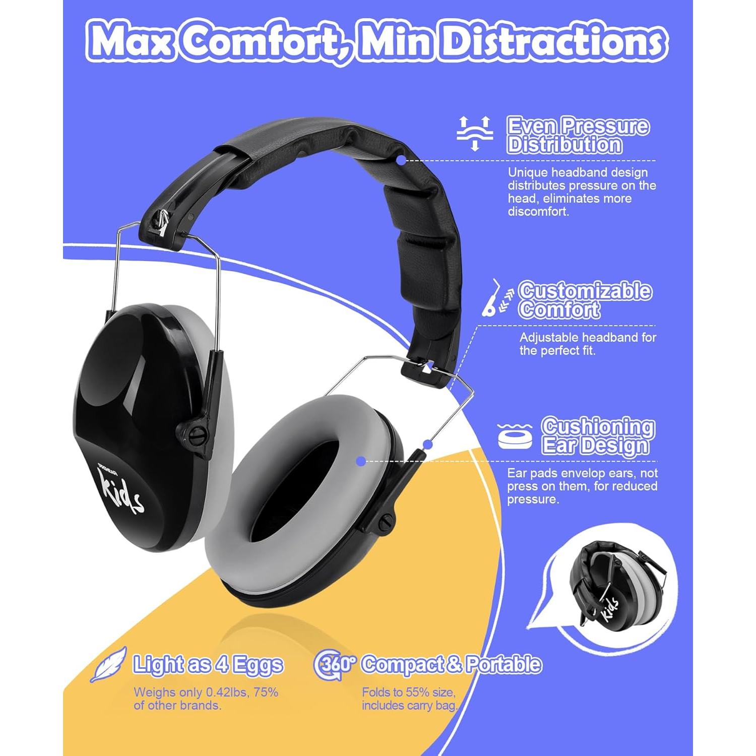 Auriculares PROHEAR 032 para Niños - Cancelación de Ruido 25dB