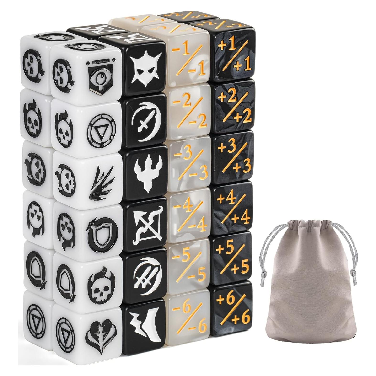 48 Dados Contadores MTG Ravonixis Multicolor para Juegos