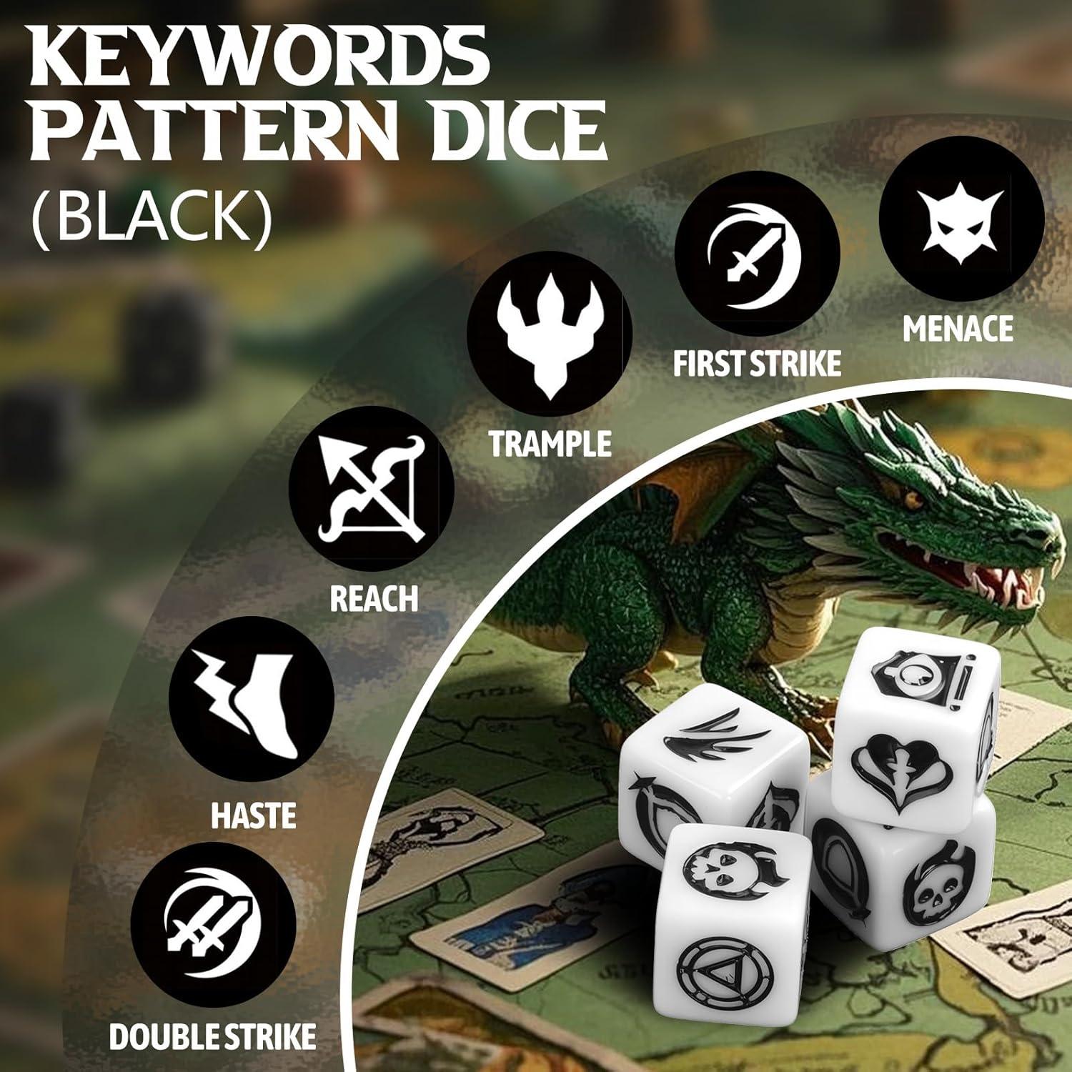 48 Dados Contadores MTG Ravonixis Multicolor para Juegos