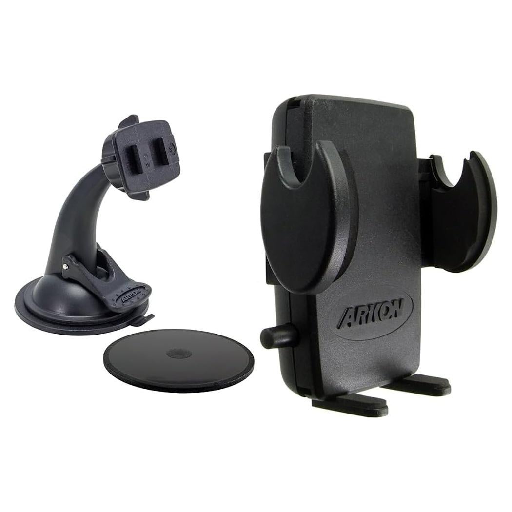 Soporte de Succión Adhesivo Arkon Dual T + Soporte Mega Grip