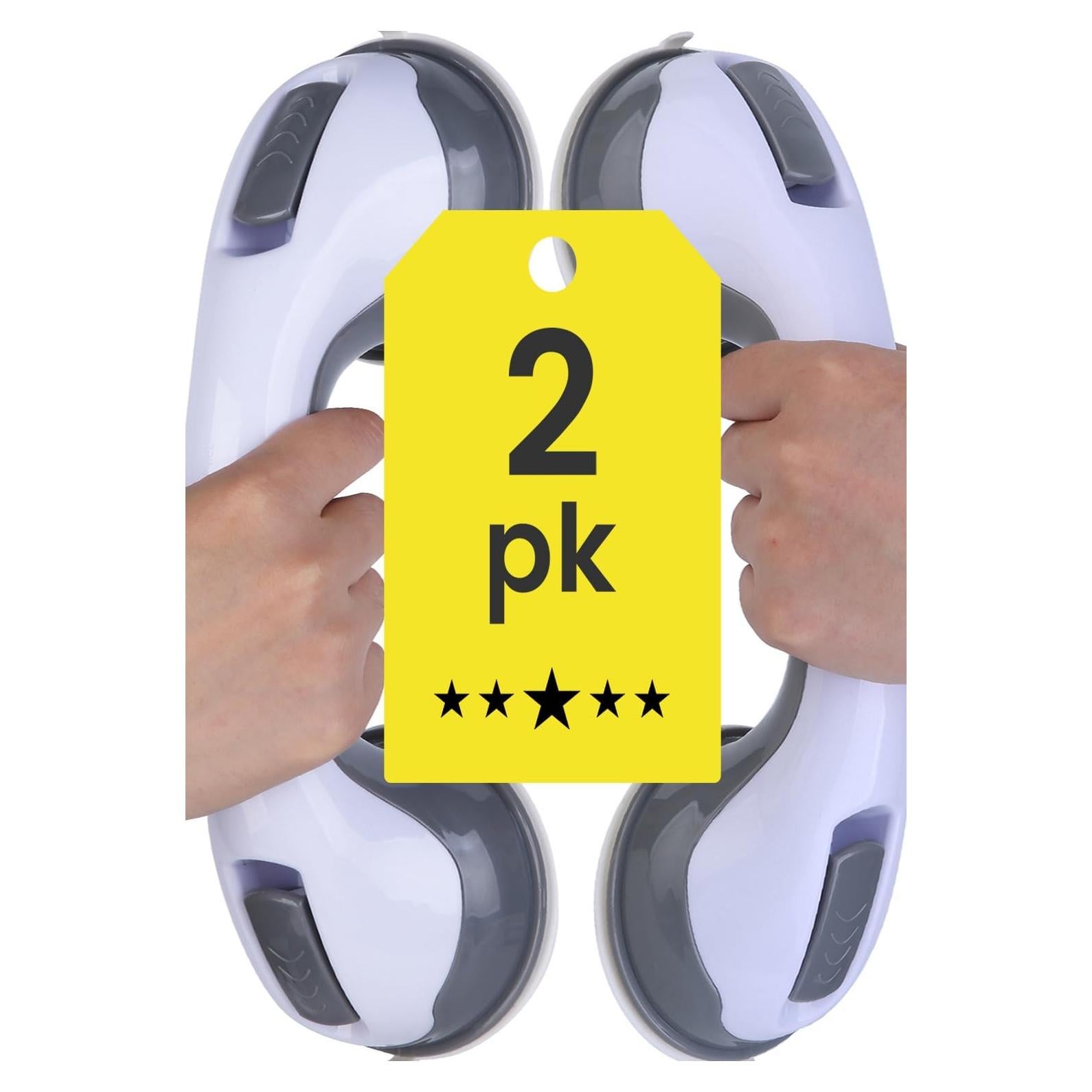 Barras de Agarre para Ducha CIVJET 30 cm 2PK Antideslizantes