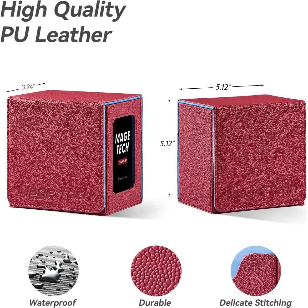 Caja para Cartas MTG Commander Mage Tech - 100 Cartas Dobladas