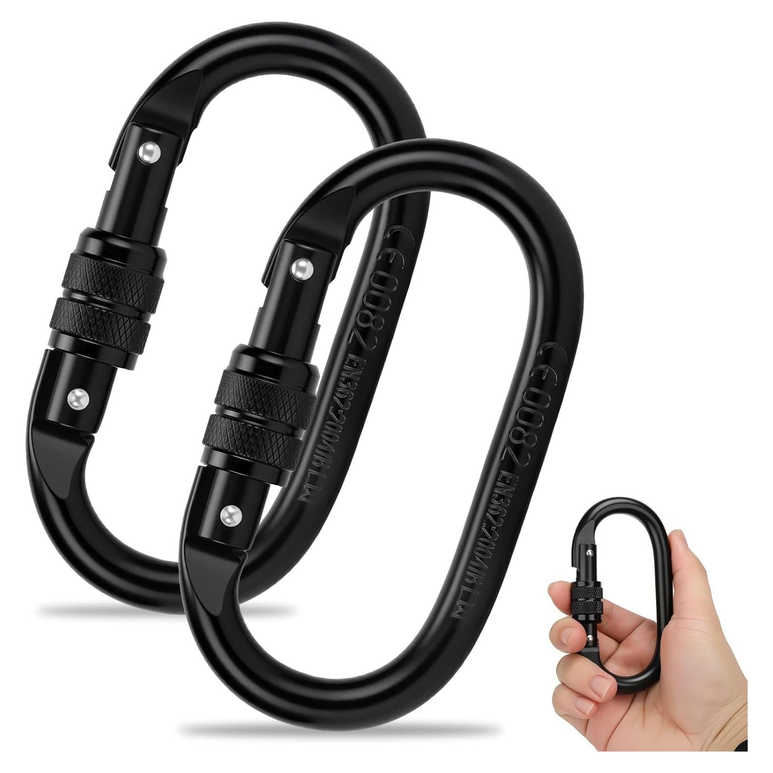 Mosquetón de bloqueo automático Kvittra DSK Grande 25KN