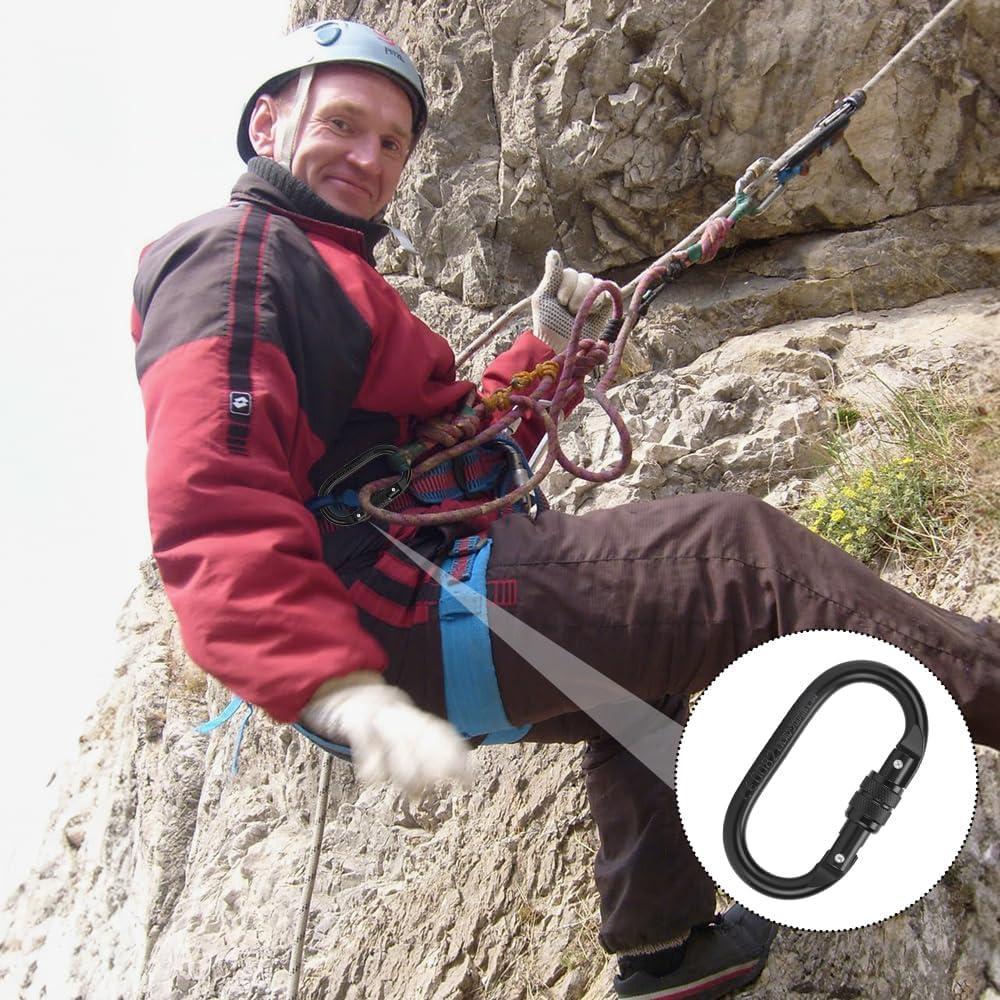 Mosquetón de bloqueo automático Kvittra DSK Grande 25KN