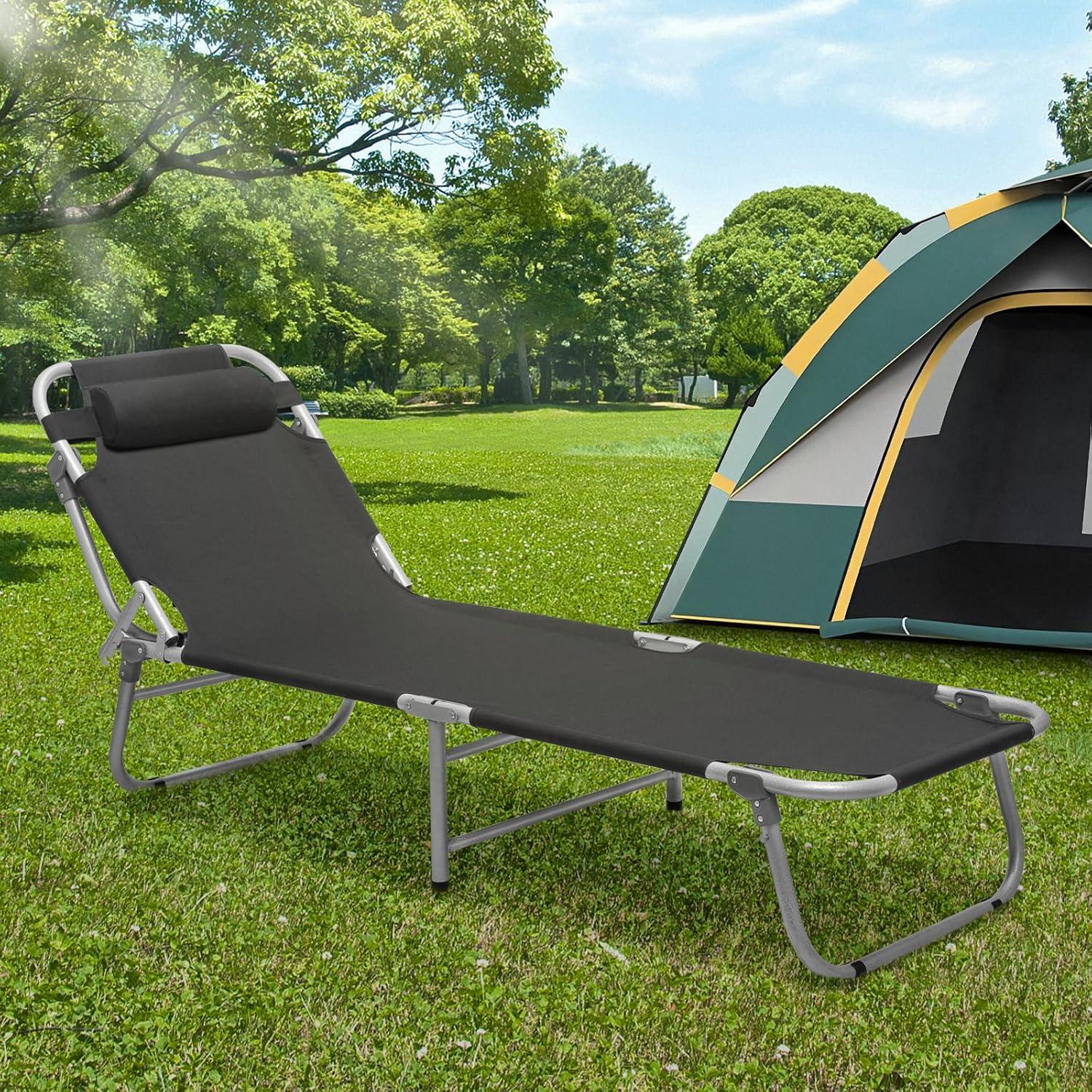 Cama de Camping Plegable Athena Oxford 5.4kg Soporta 136kg
