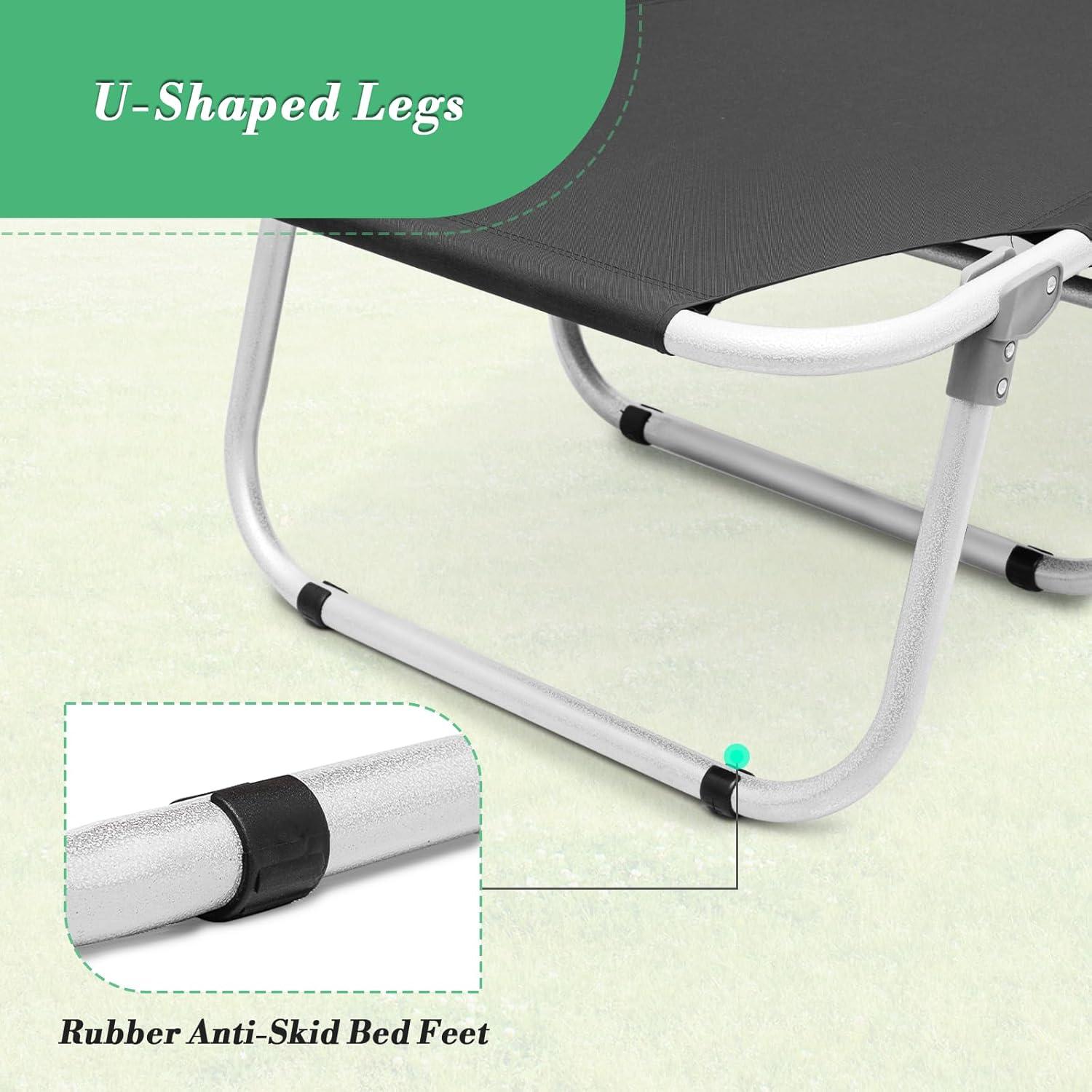 Cama de Camping Plegable Athena Oxford 5.4kg Soporta 136kg