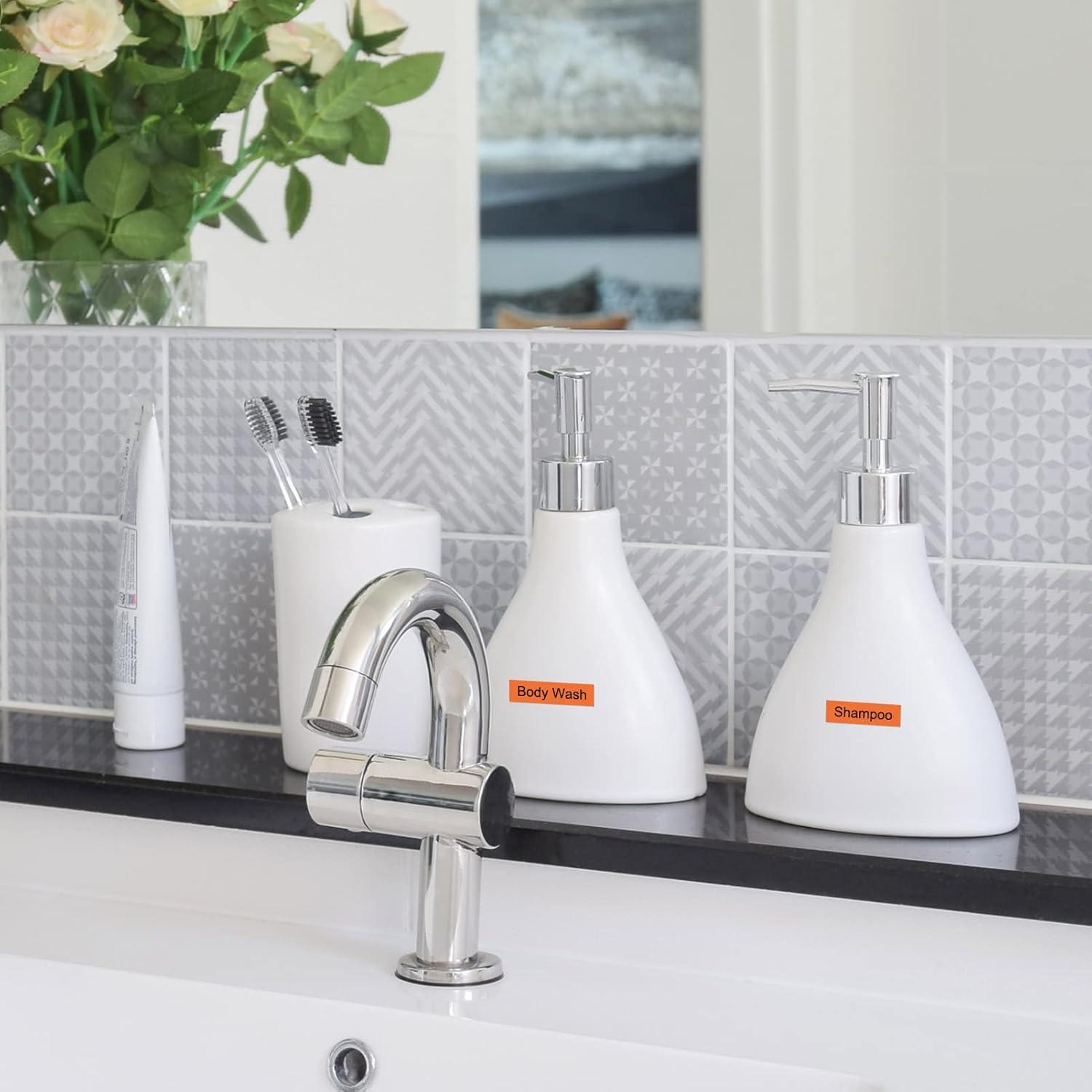 Cintas de Etiqueta Fairesure 12mm Fluorescentes - 6 Unidades