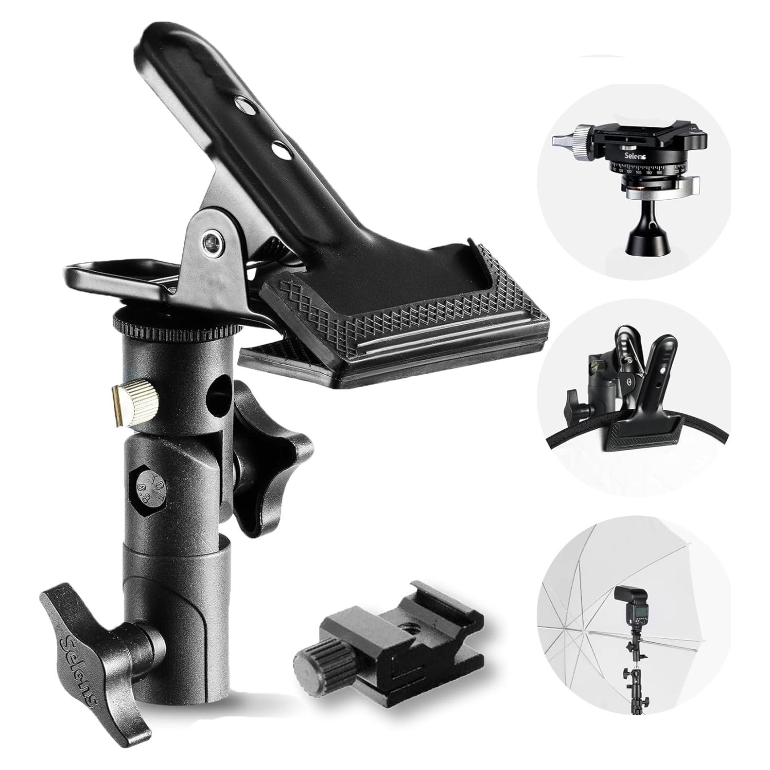Soporte de Abrazadera para Reflector Selens 80cm y 110cm