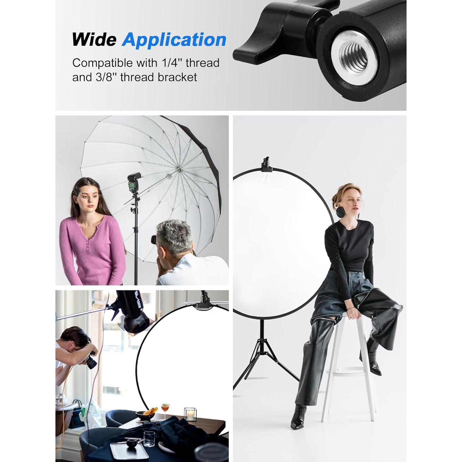 Soporte de Abrazadera para Reflector Selens 80cm y 110cm