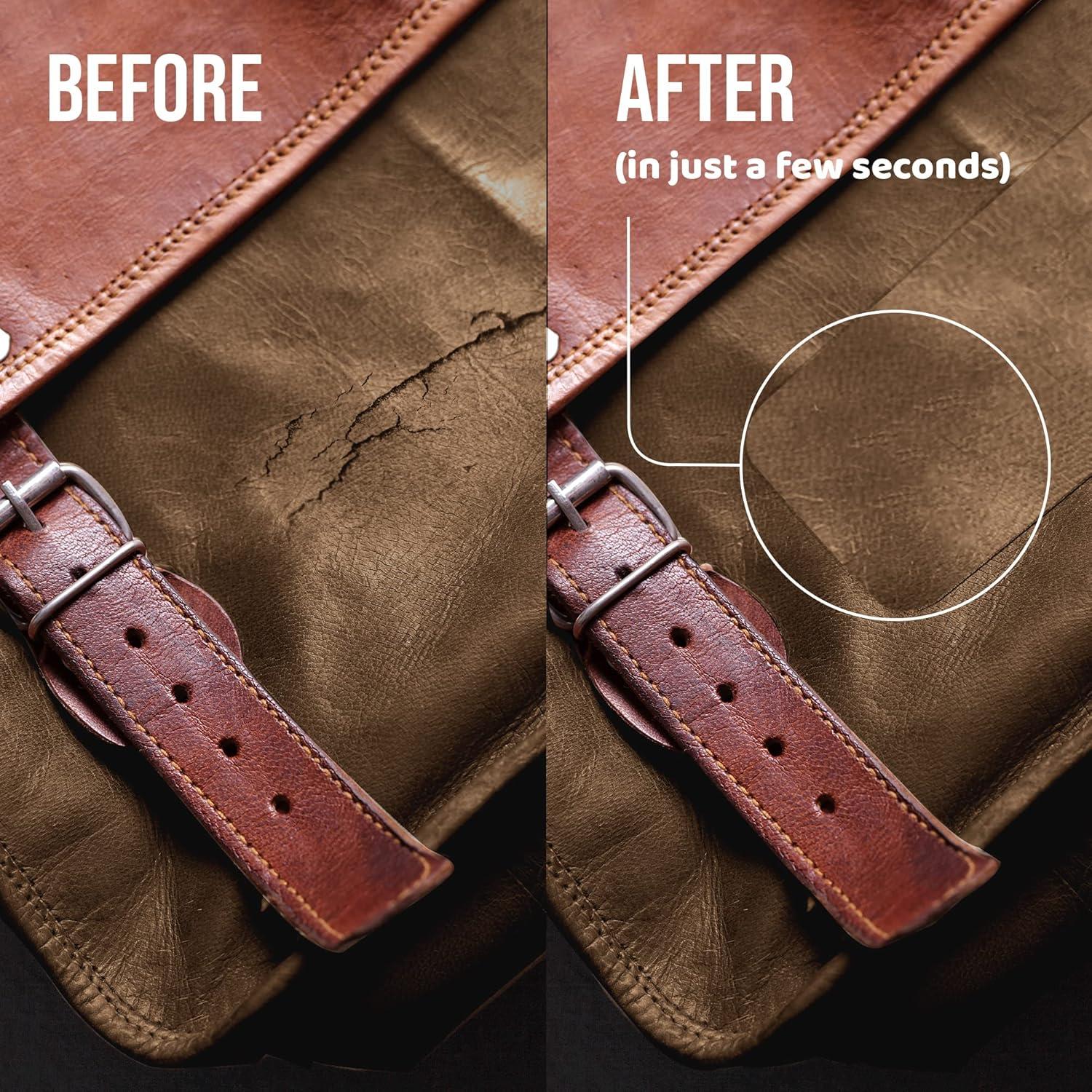 Parches de Reparación de Cuero MastaPlasta 120x30cm Negro