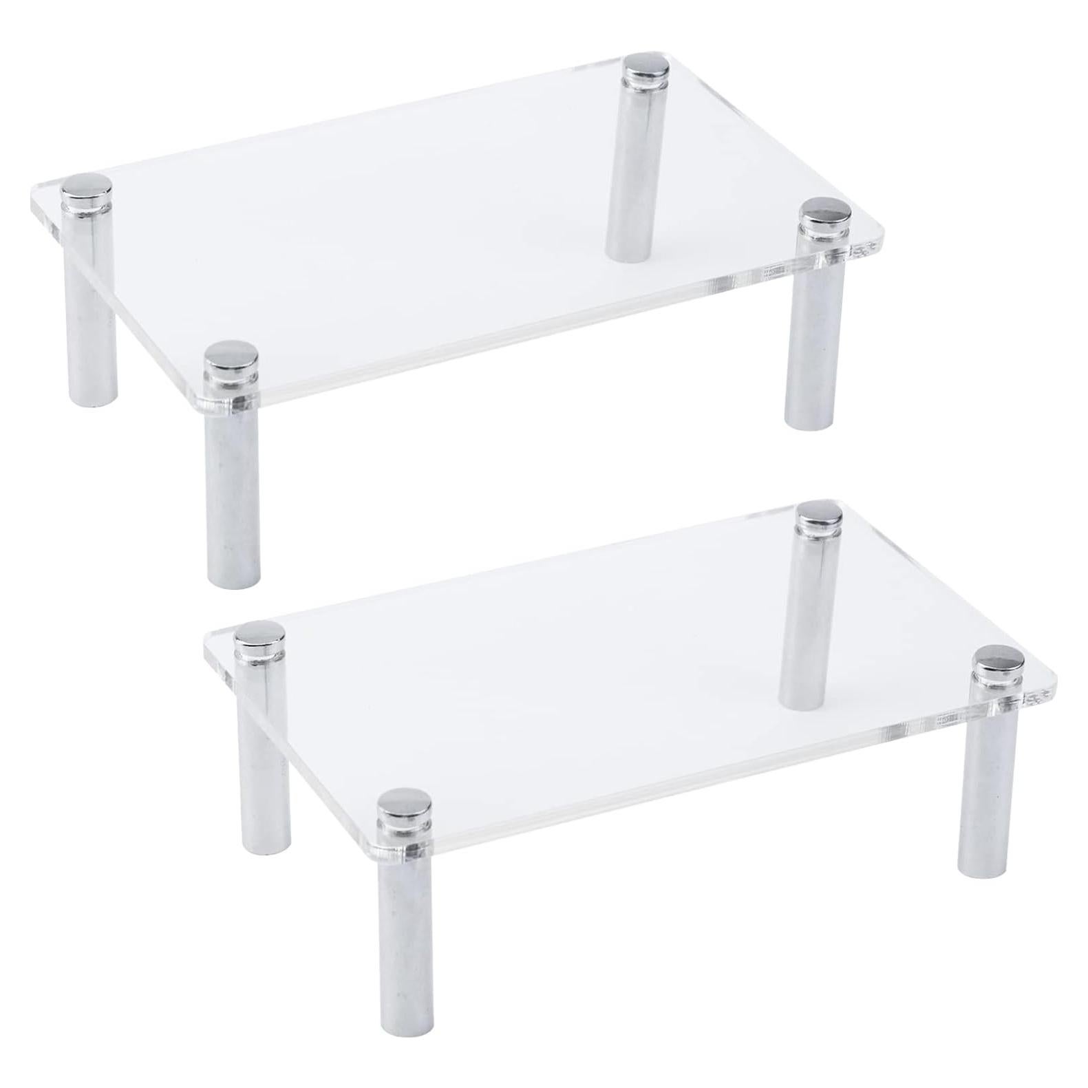 Soportes de Exhibición Acrílicos MY MIRONEY 2 Piezas 15x9x5cm