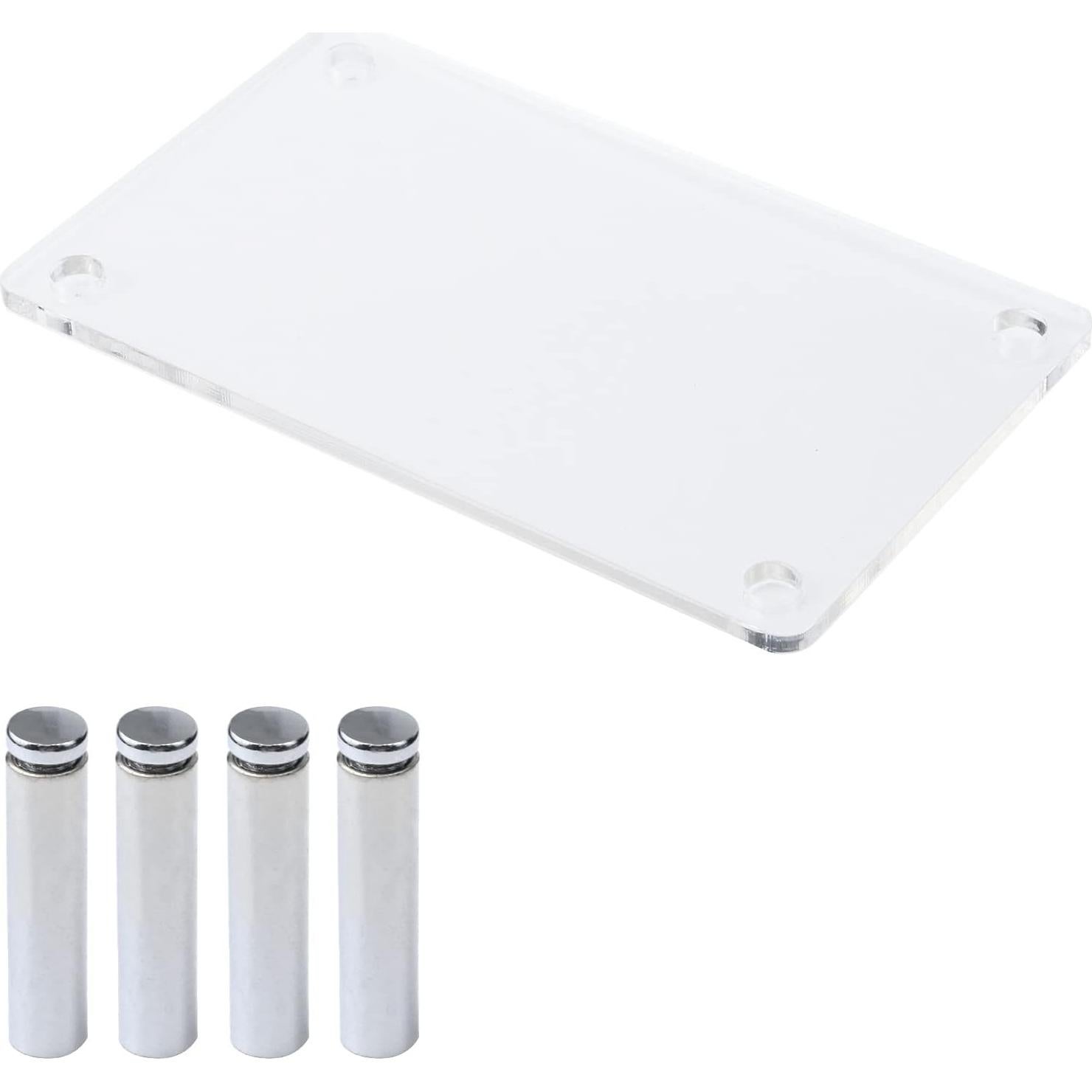 Soportes de Exhibición Acrílicos MY MIRONEY 2 Piezas 15x9x5cm