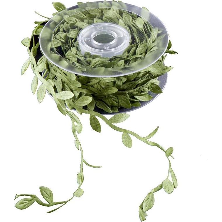Cinta de Hoja Verde Artificial DECORA 3.05m para Decoración