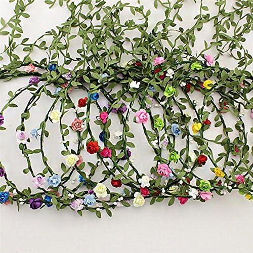 Cinta de Hoja Verde Artificial DECORA 3.05m para Decoración