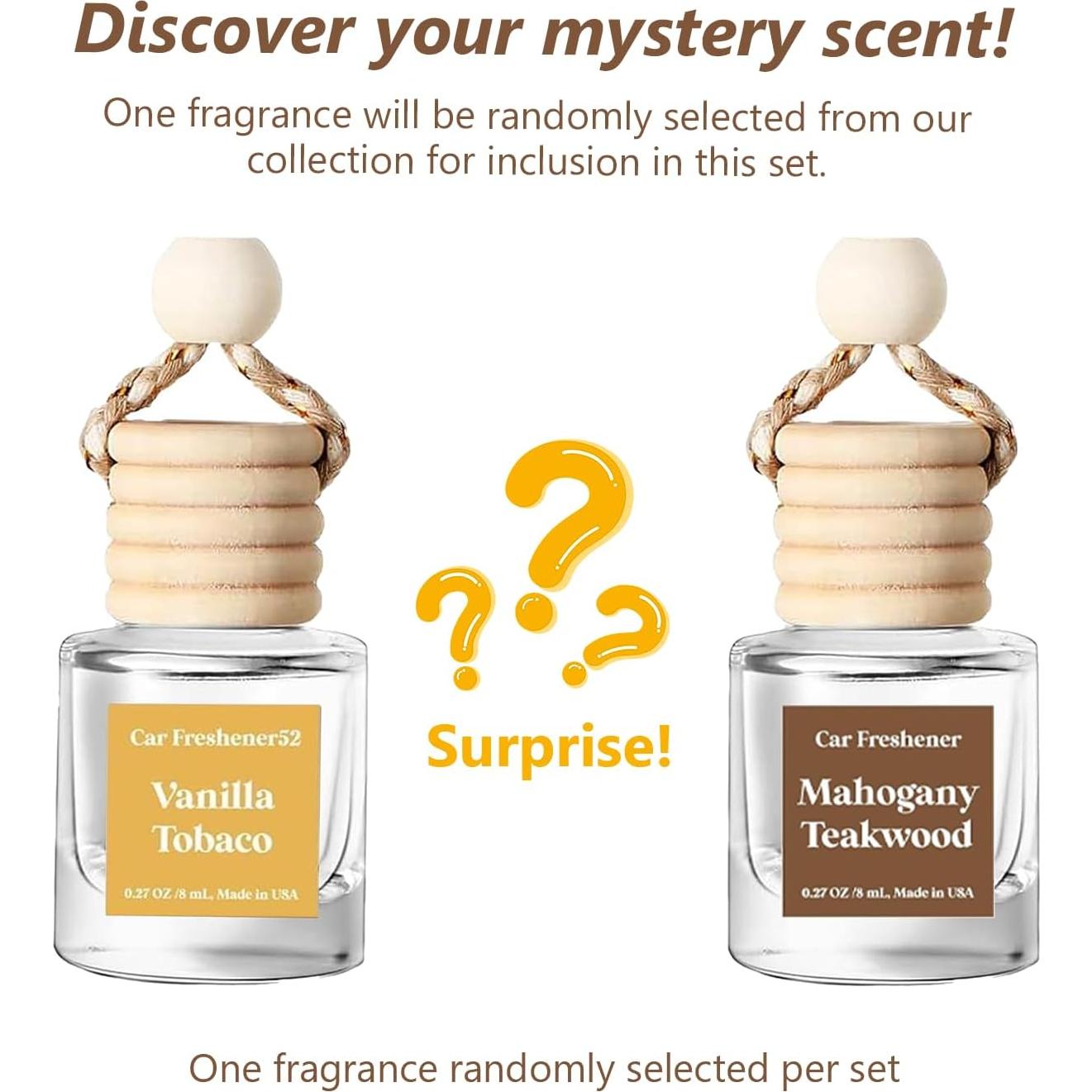 Difusor de Ambientador para Auto HoogaLife HGN822 6 Paquete Vainilla