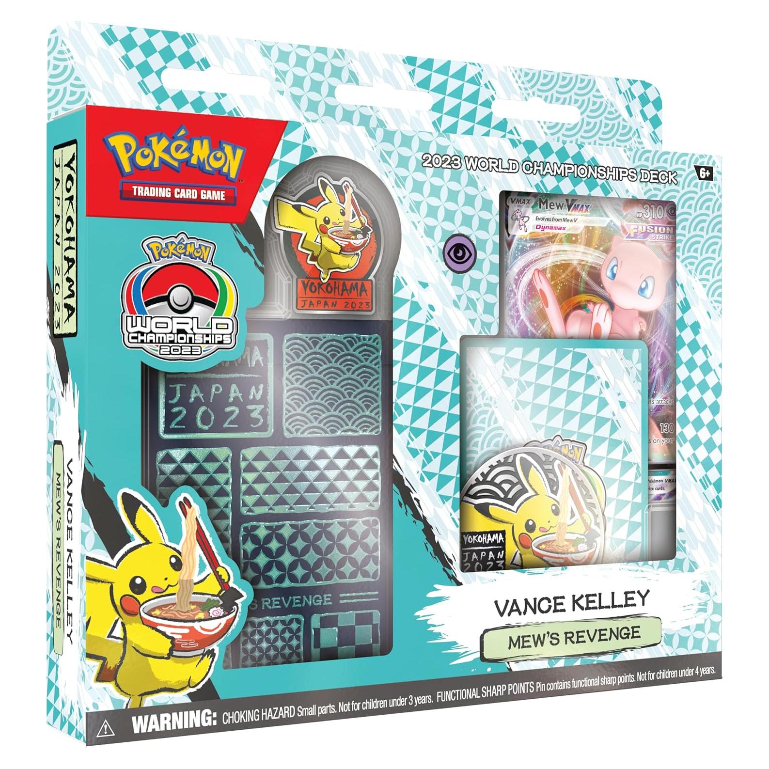 Baraja Pokémon TCG 2023 Vance Kelley 60 cartas multicolor