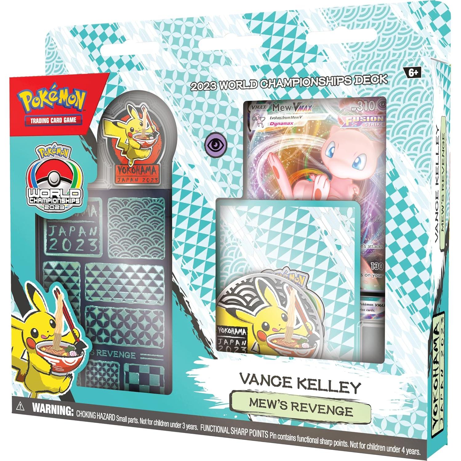 Baraja Pokémon TCG 2023 Vance Kelley 60 cartas multicolor