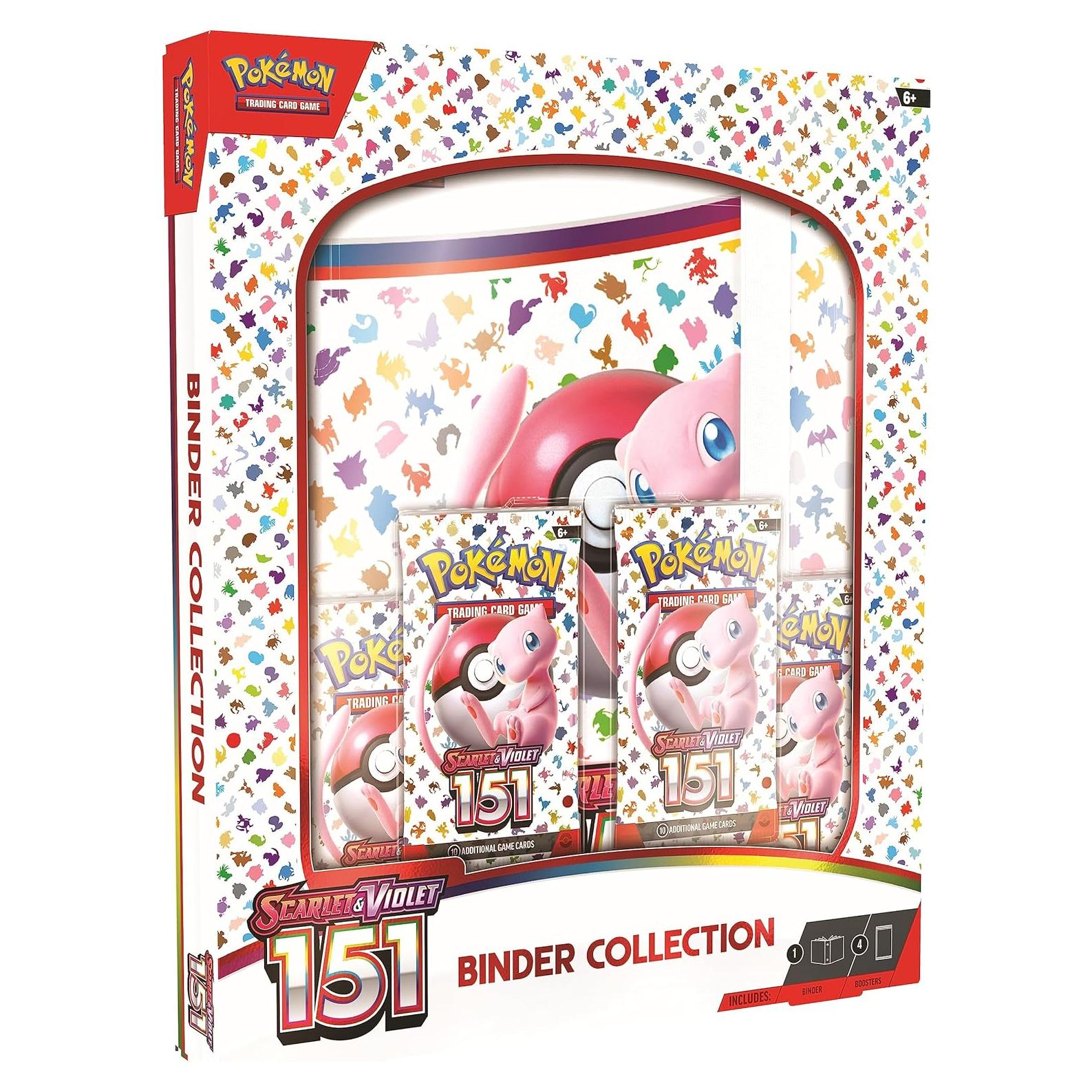 Carpeta Pokémon TCG Escarlata y Púrpura 151 - 360 Cartas