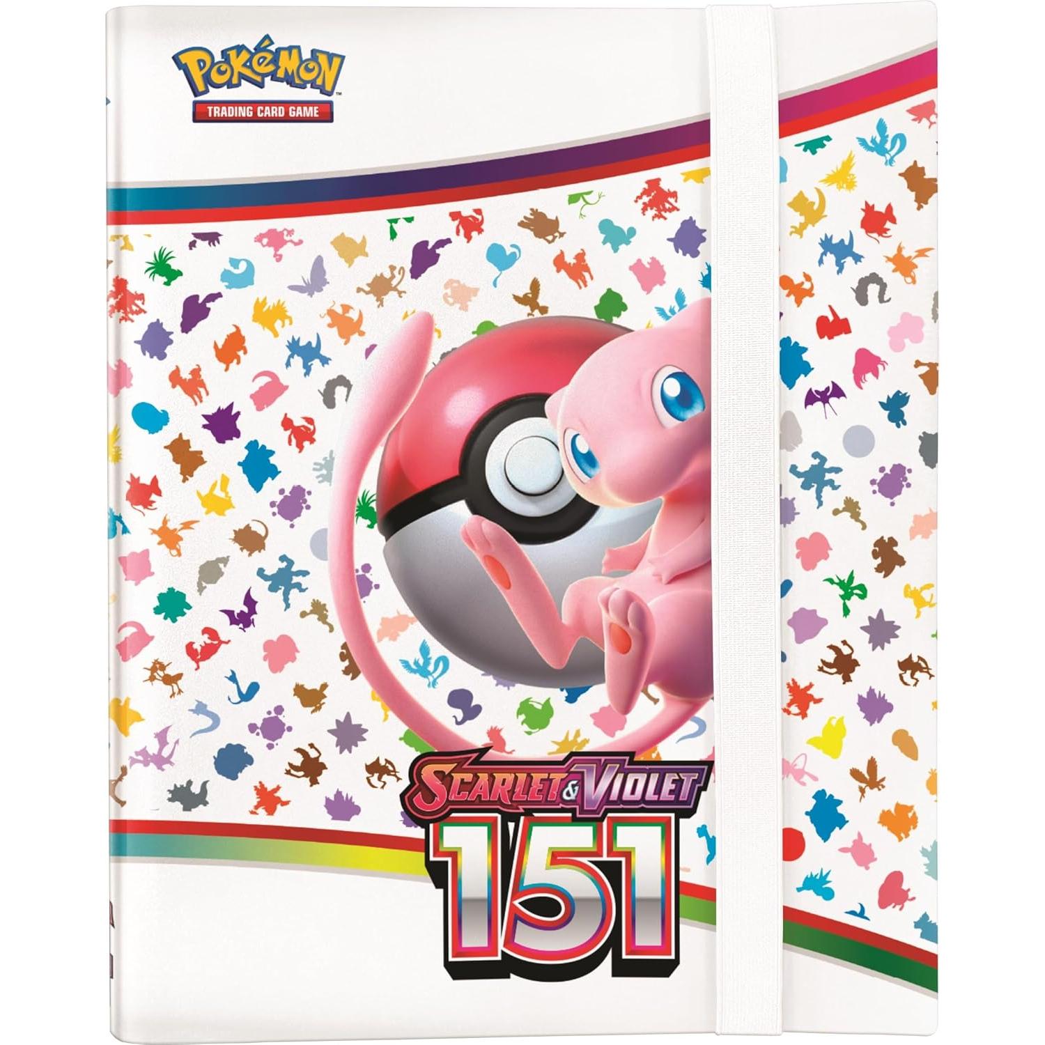 Carpeta Pokémon TCG Escarlata y Púrpura 151 - 360 Cartas