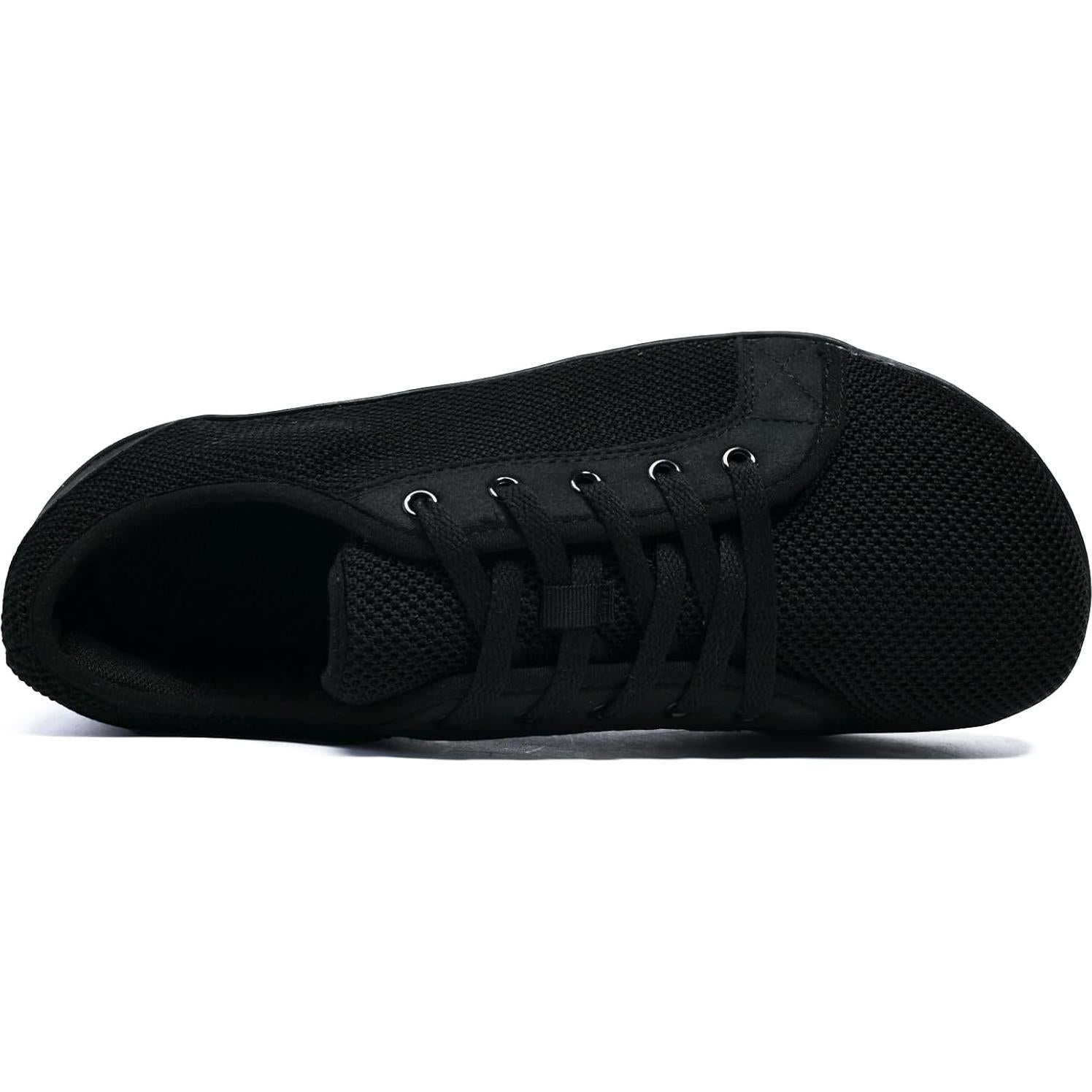 Zapatos Minimalistas Barefoot para Hombre yhmbank 6.5 Ancho Todo Negro