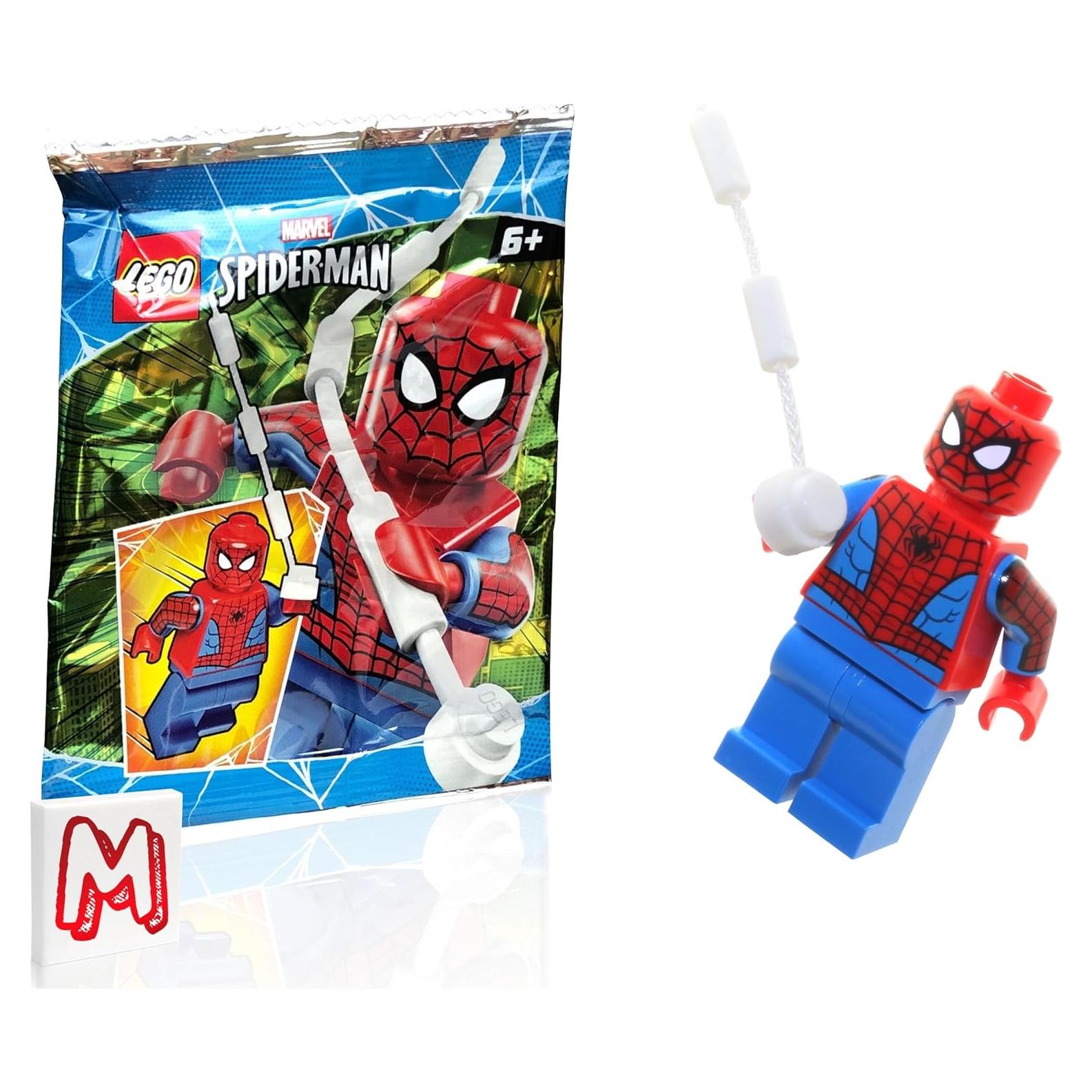 Minifigura LEGO Marvel Spider-Man con Telarañas - 4,32 cm