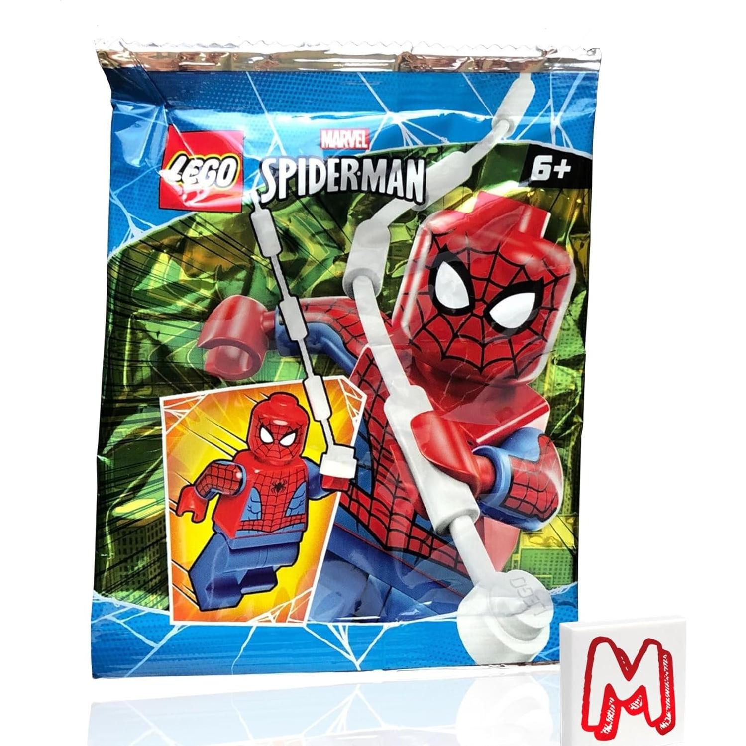 Minifigura LEGO Marvel Spider-Man con Telarañas - 4,32 cm