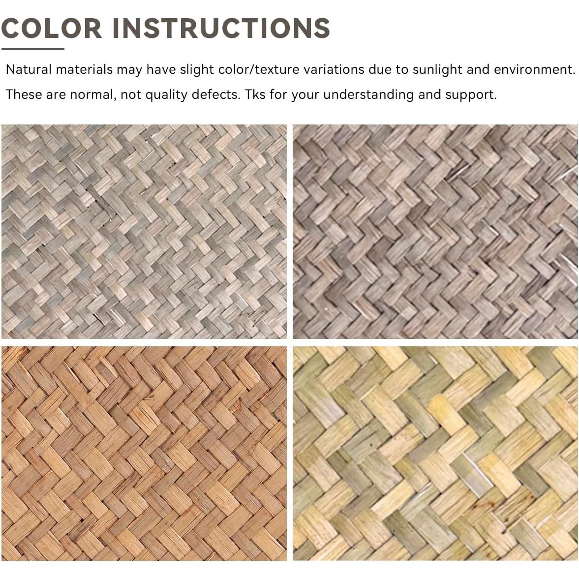 Cestas de Almacenamiento Tejidas a Mano Nonam - Juego de 3