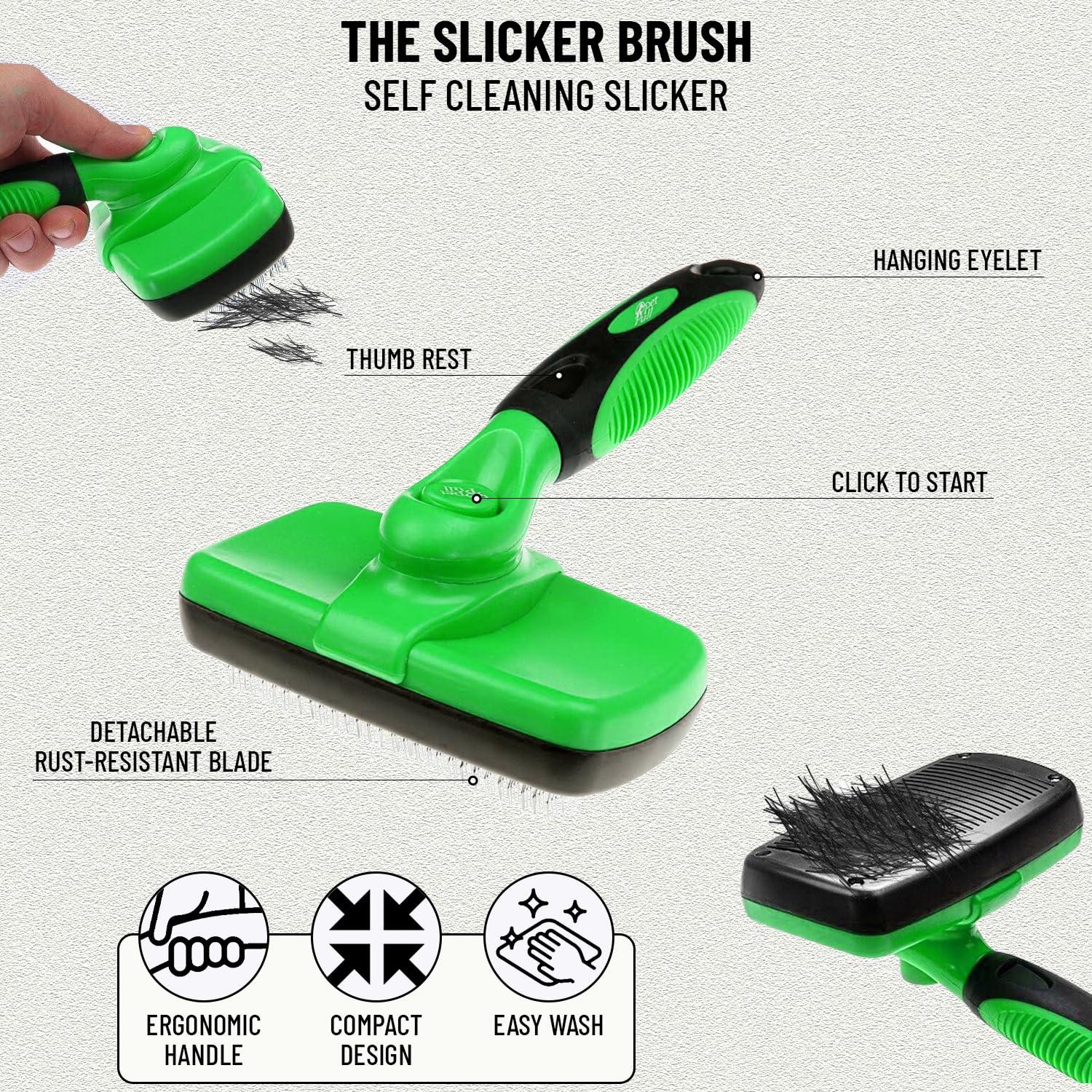 Kit de Aseo Profesional para Mascotas PET PULL - Verde