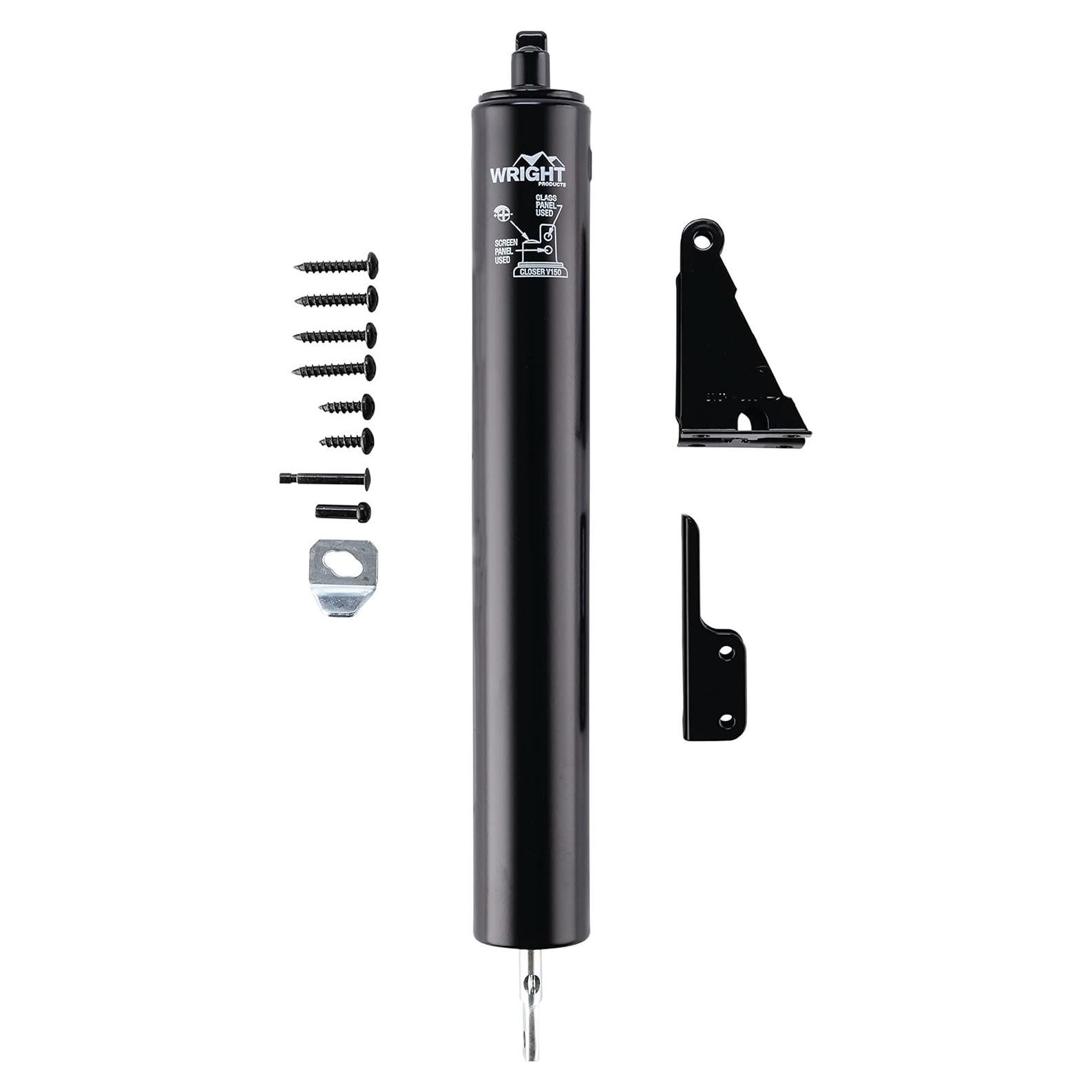 Cerradura Neumática Wright Products V150BL - Alta Resistencia, Negro