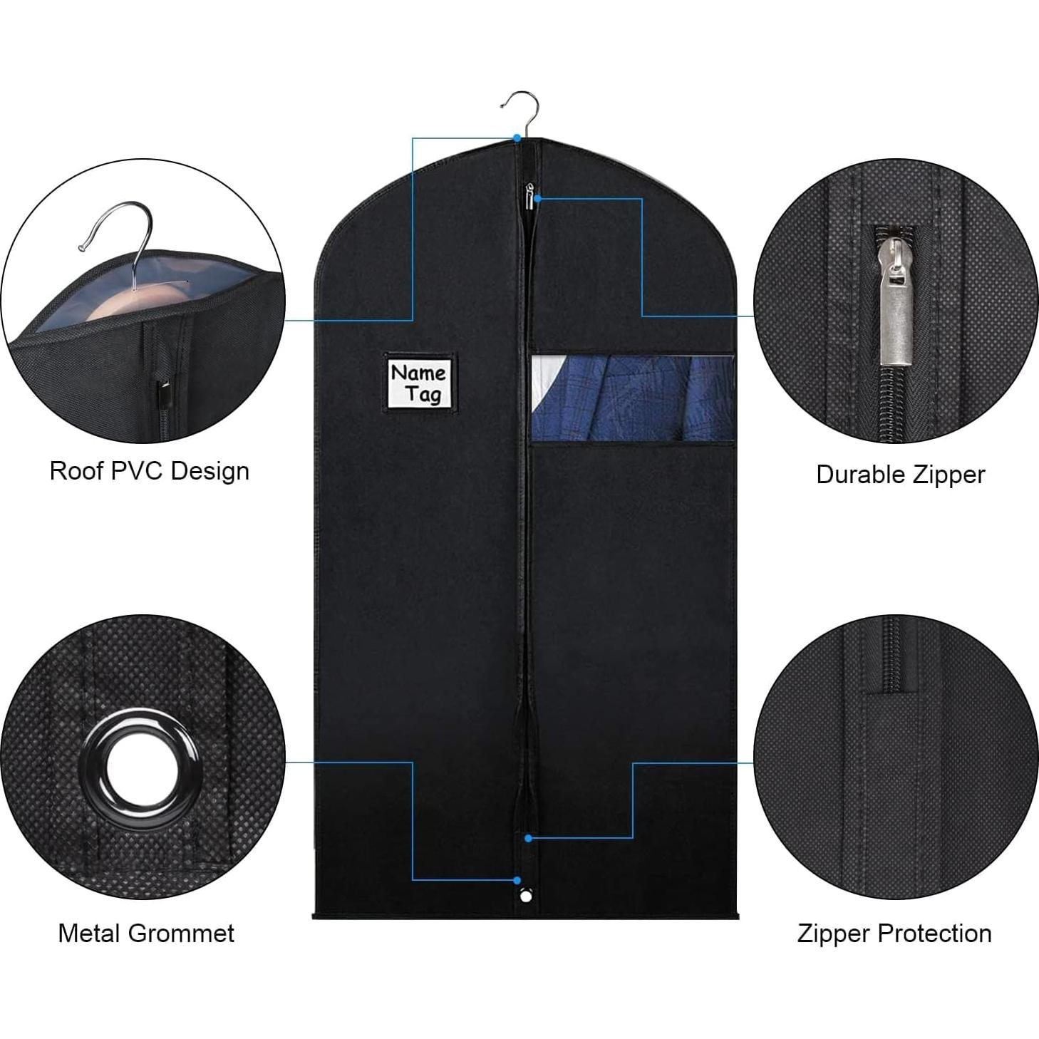 Bolsa para Trajes Syeeiex 40" - Juego de 5 Fundas A Prueba de Polvo