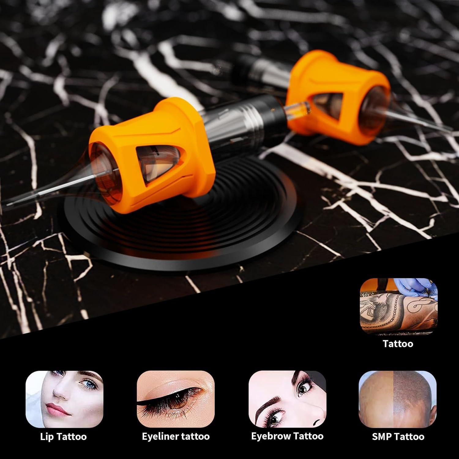 Agujas de Tatuaje BIGWASP Energy 20Pcs 0.35mm 1RL Microblading