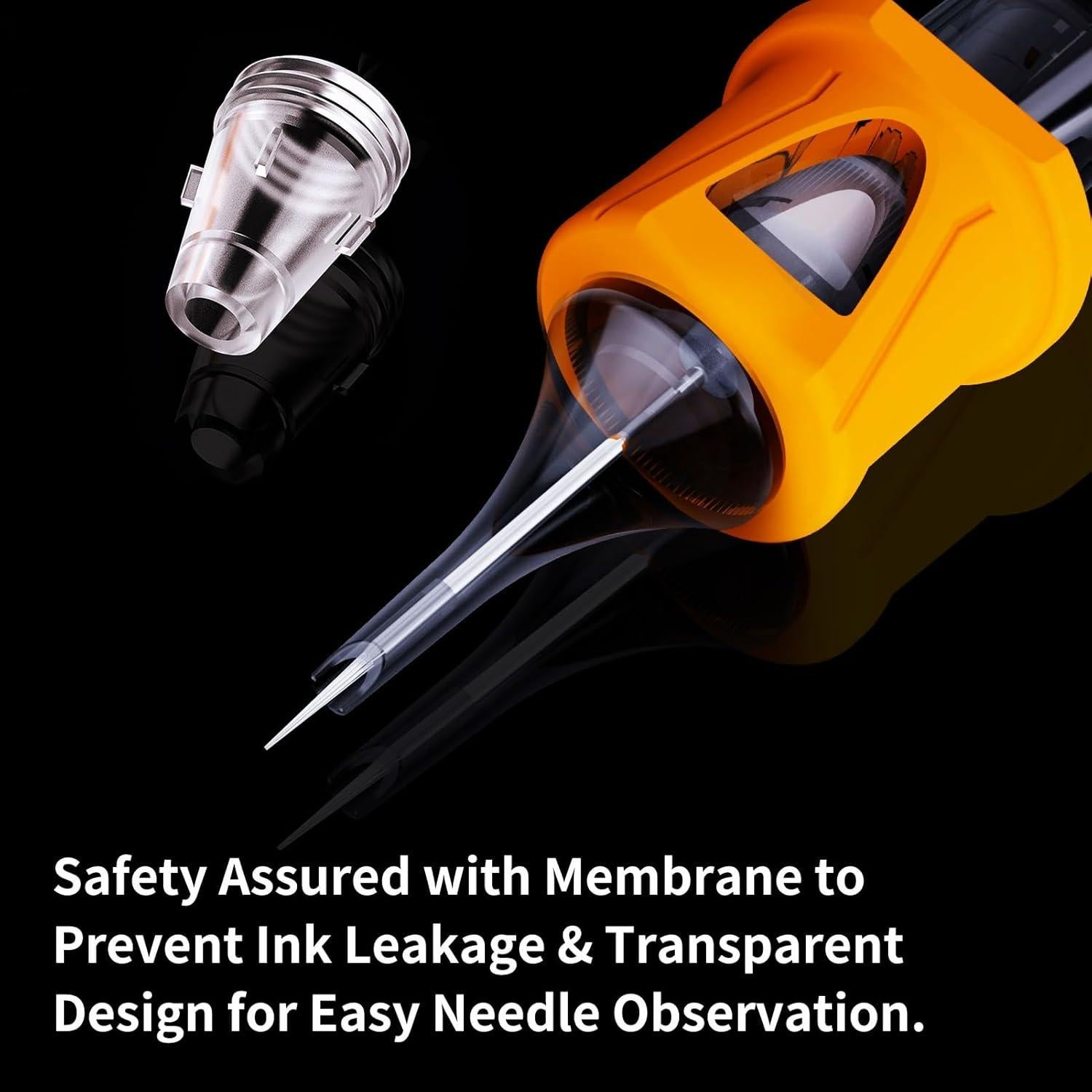 Agujas de Tatuaje BIGWASP Energy 20Pcs 0.35mm 1RL Microblading