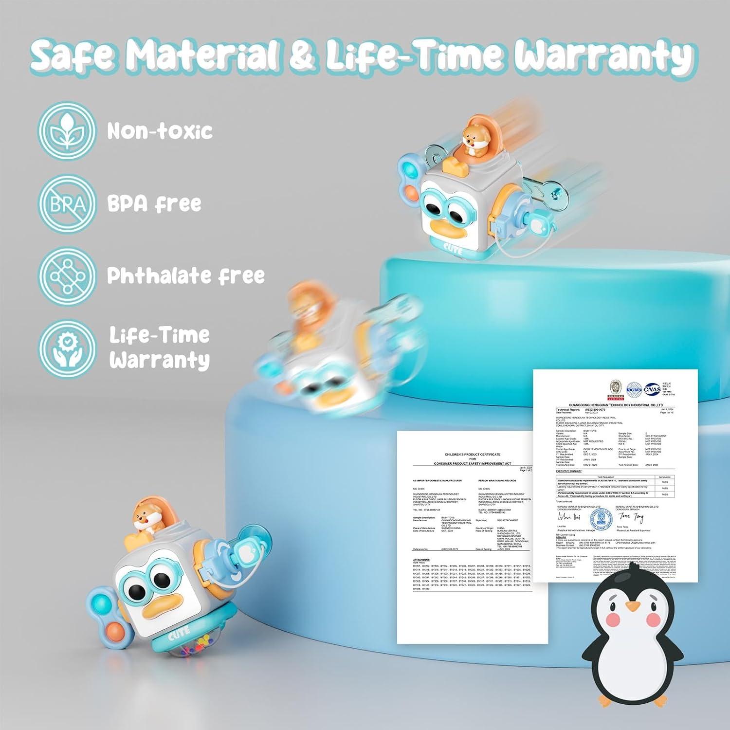 Juguete Montessori Osimily Cubo Ocupado 6 Funciones 0-3 Años