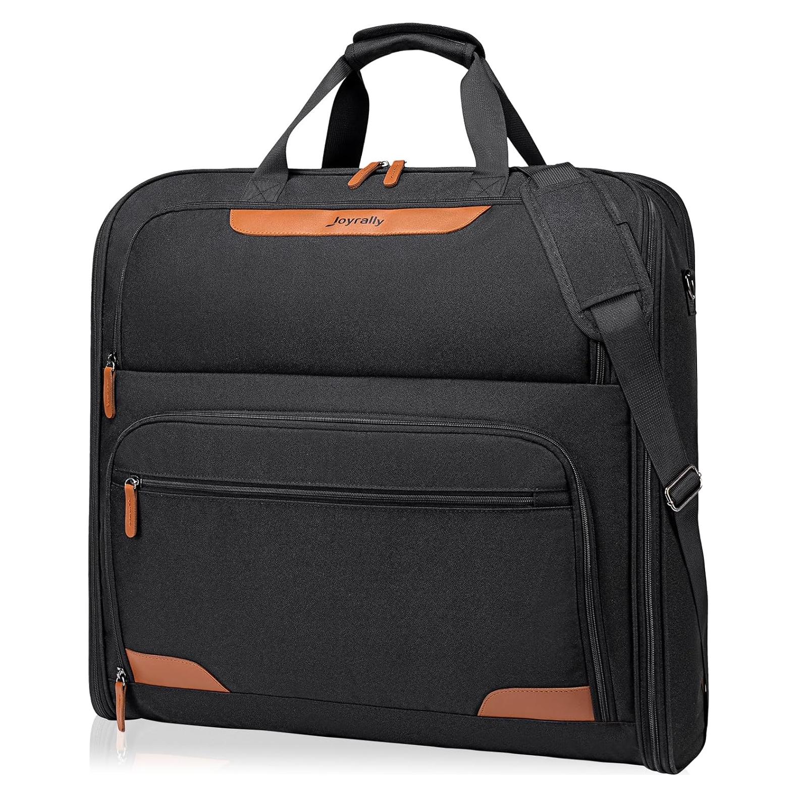 Bolsa de Ropa de Viaje Joyrally Doble Capa Negra 57x53.8cm